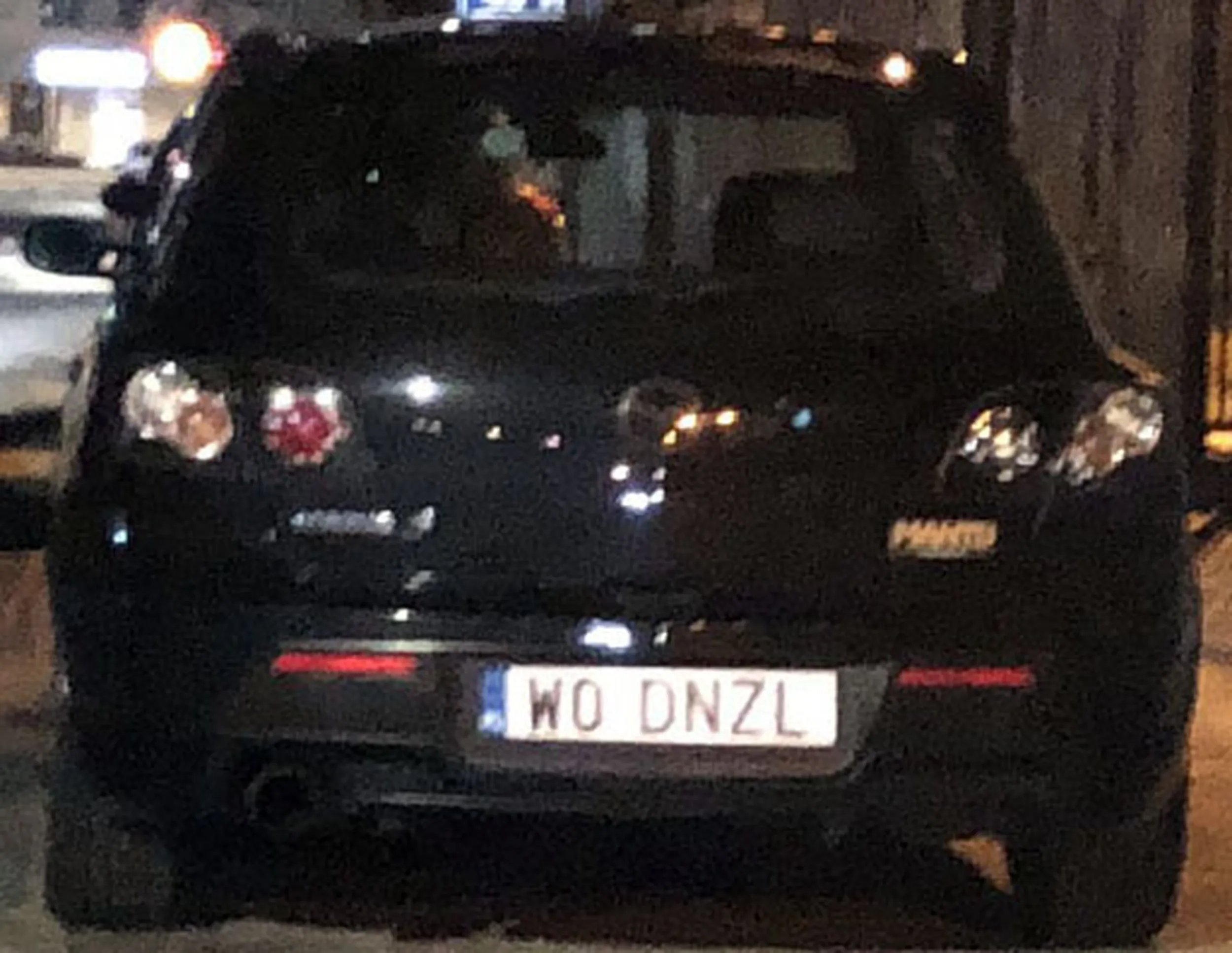 Fajny numer, blacha W0 DNZL