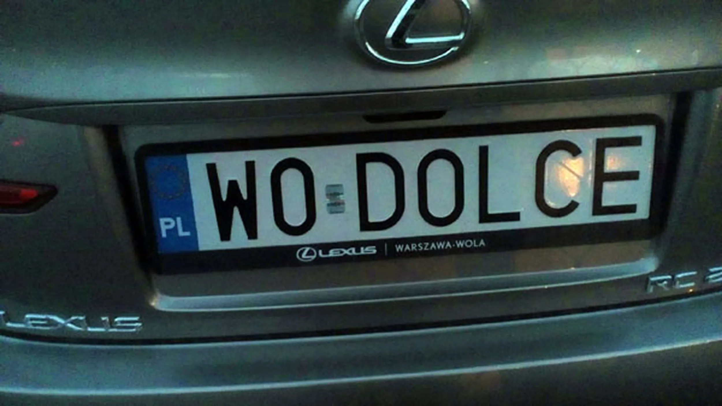 Fajny numer, blacha W0 DOLCE