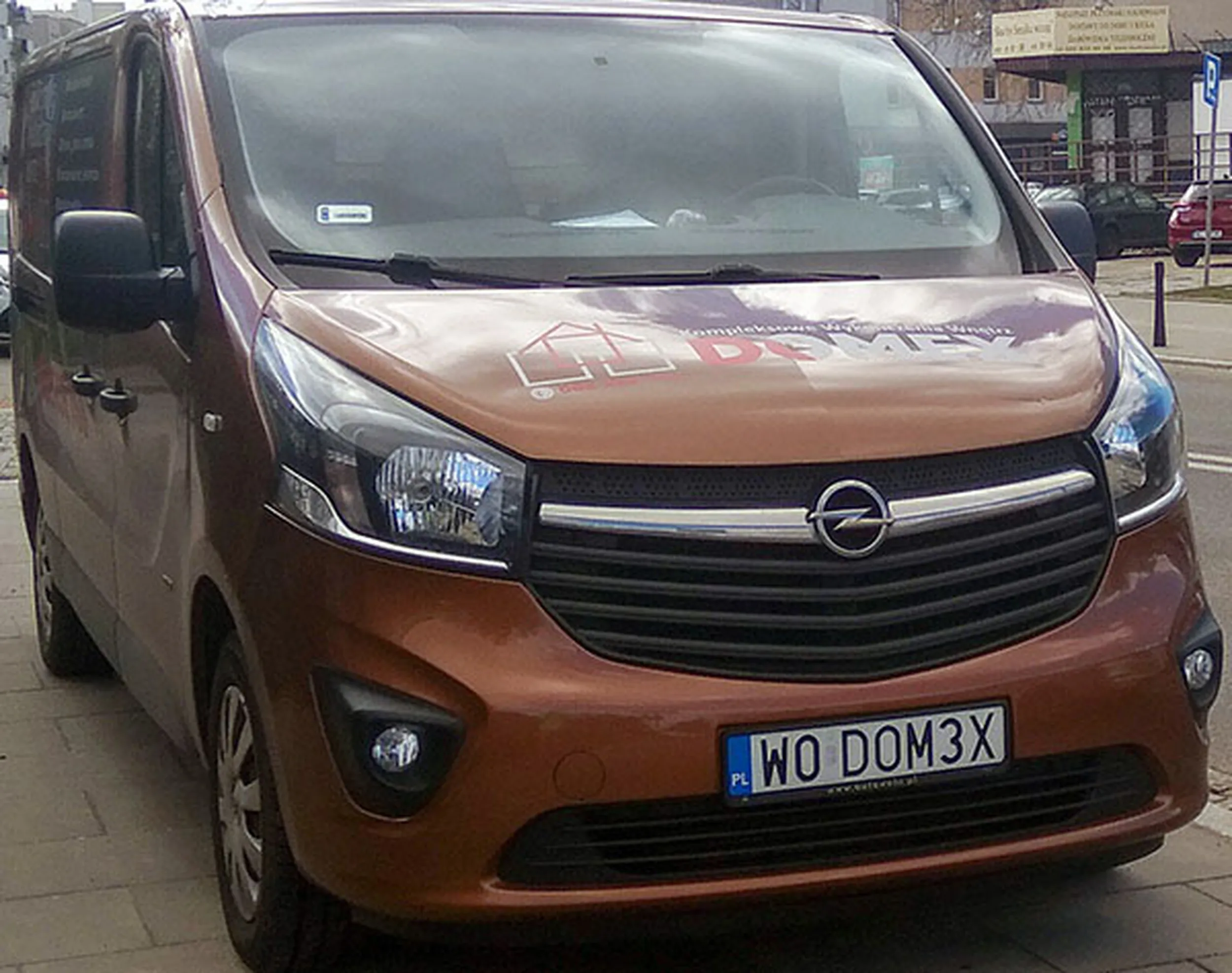 Fajny numer, blacha W0 DOM3X