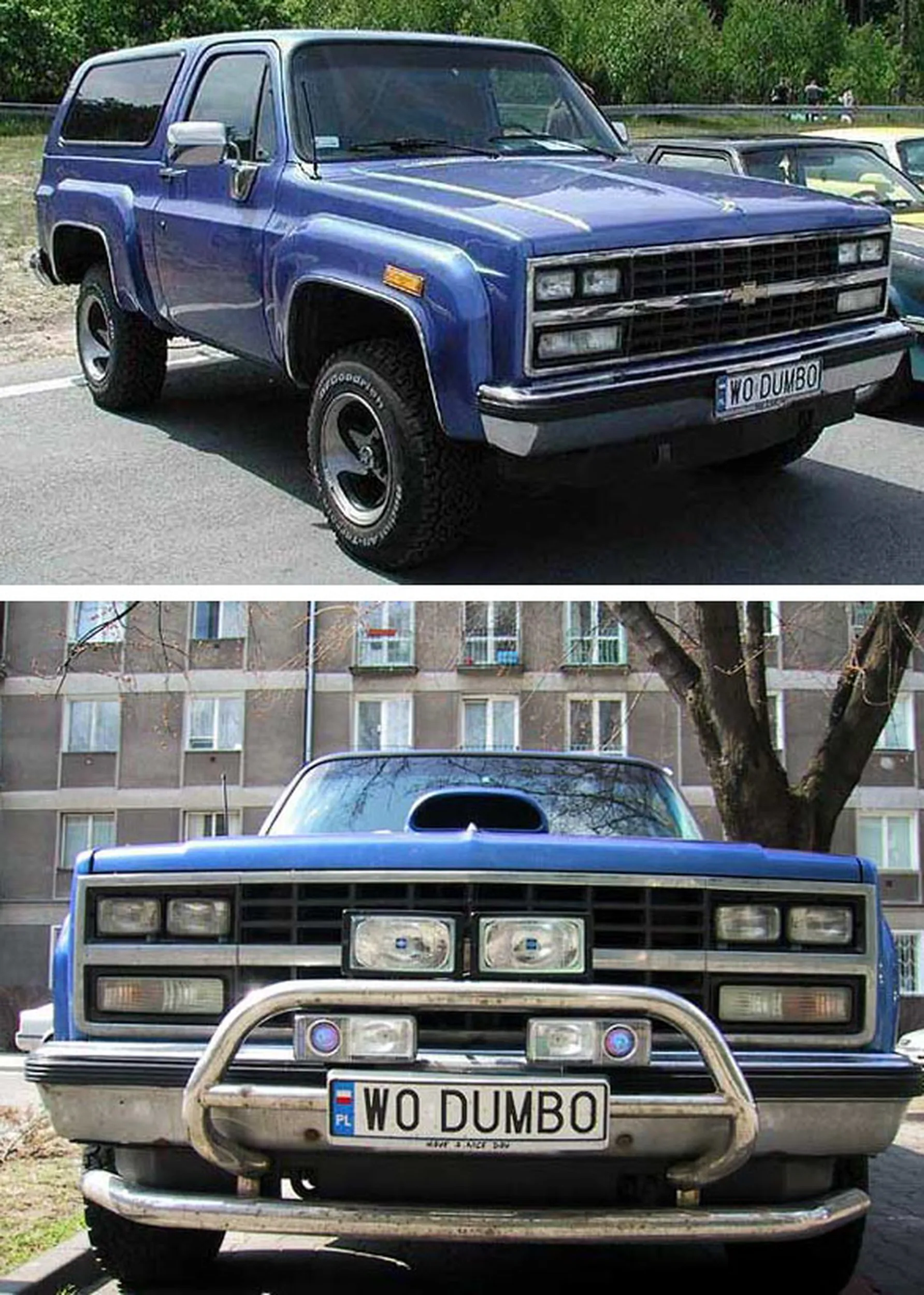 Fajny numer, blacha W0 DUMBO