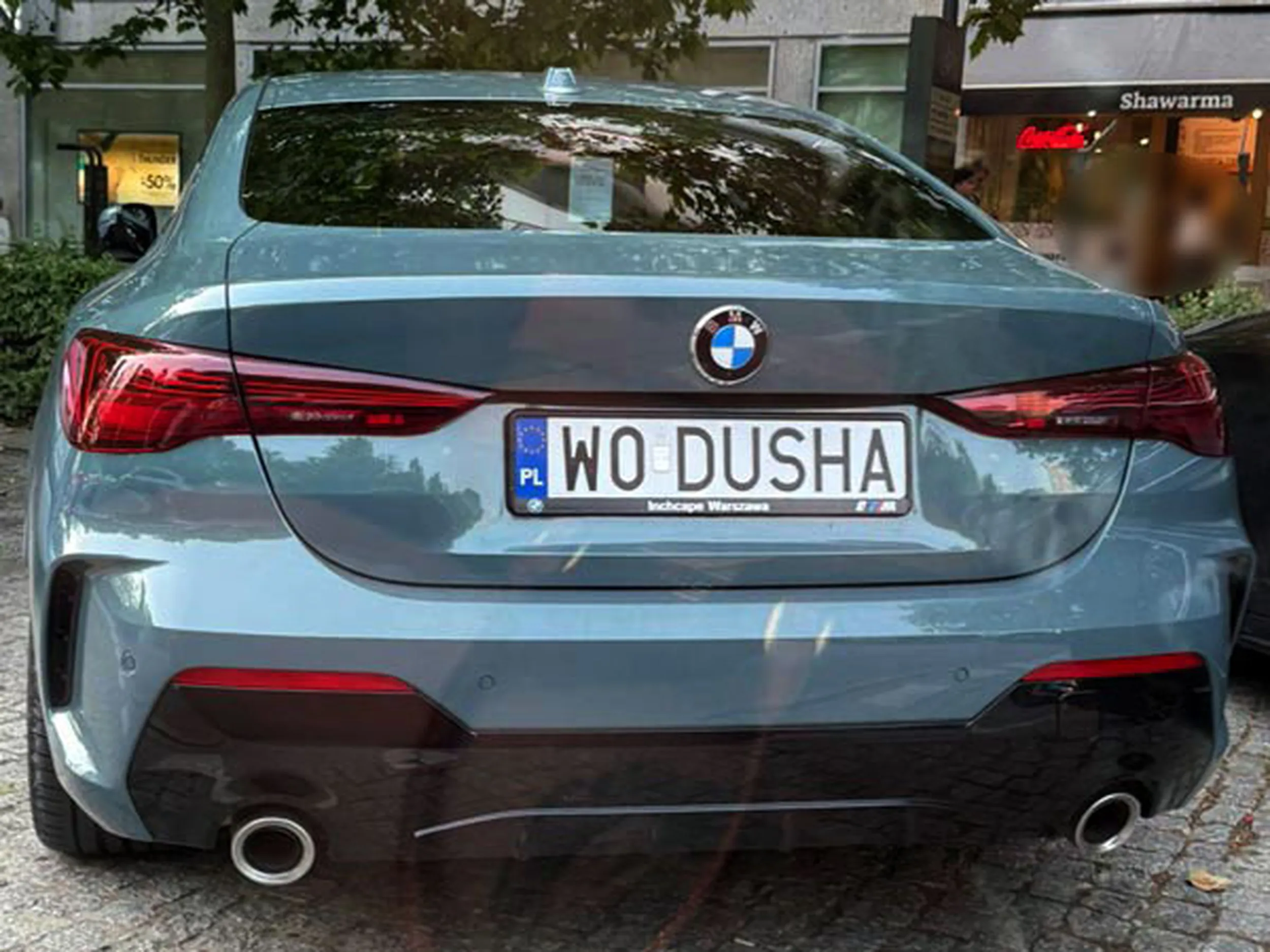 Fajny numer, blacha W0 DUSHA