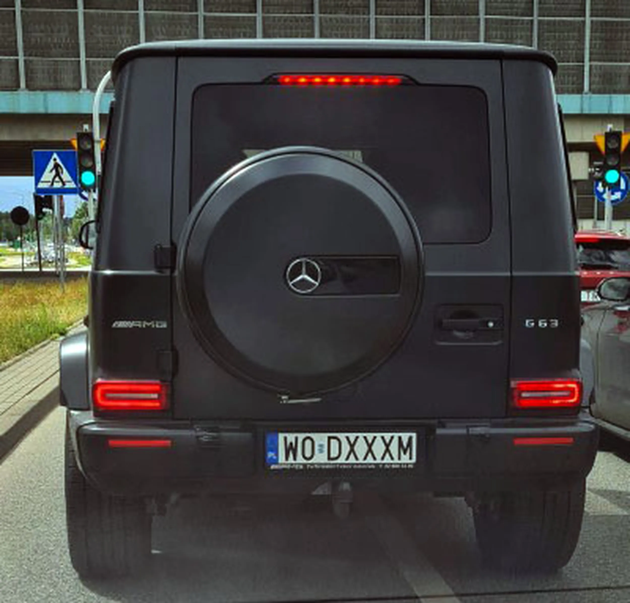 Fajny numer, blacha W0 DXXXM