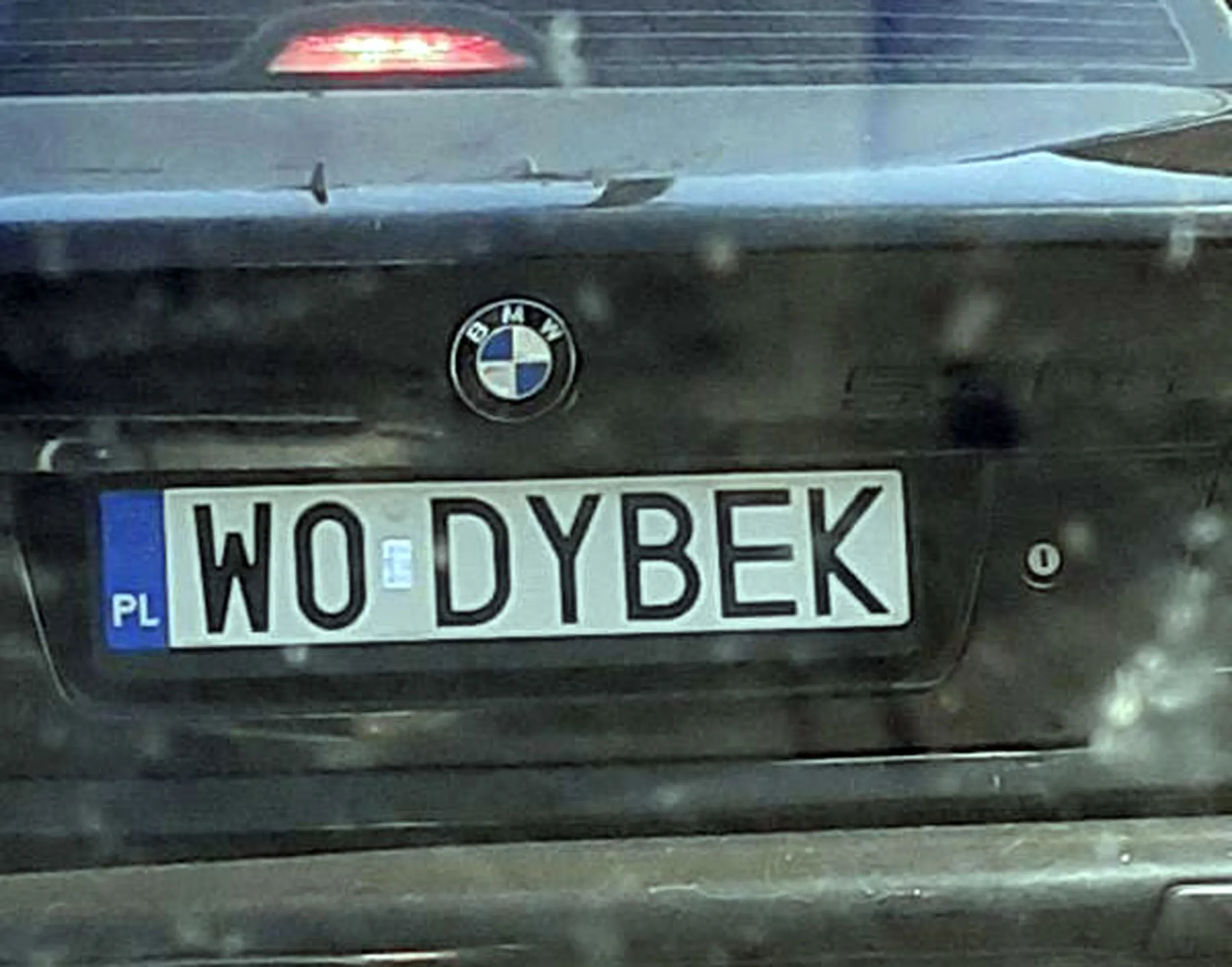 Fajny numer, blacha W0 DYBEK