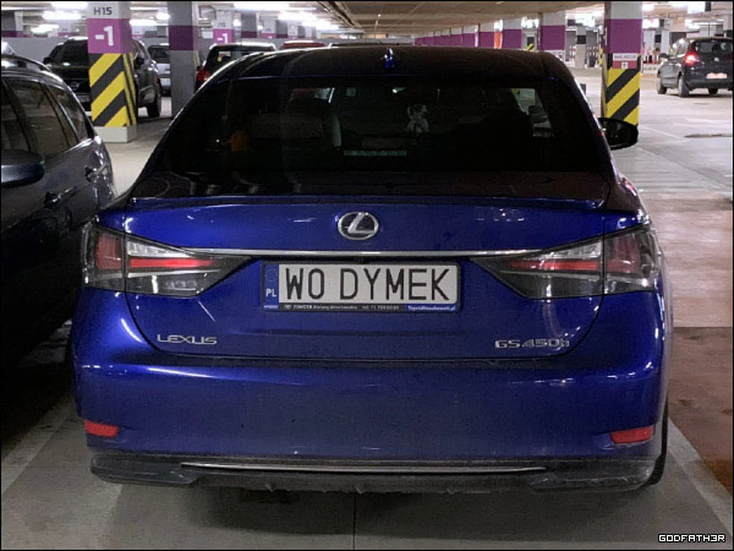 Fajny numer, blacha W0 DYMEK