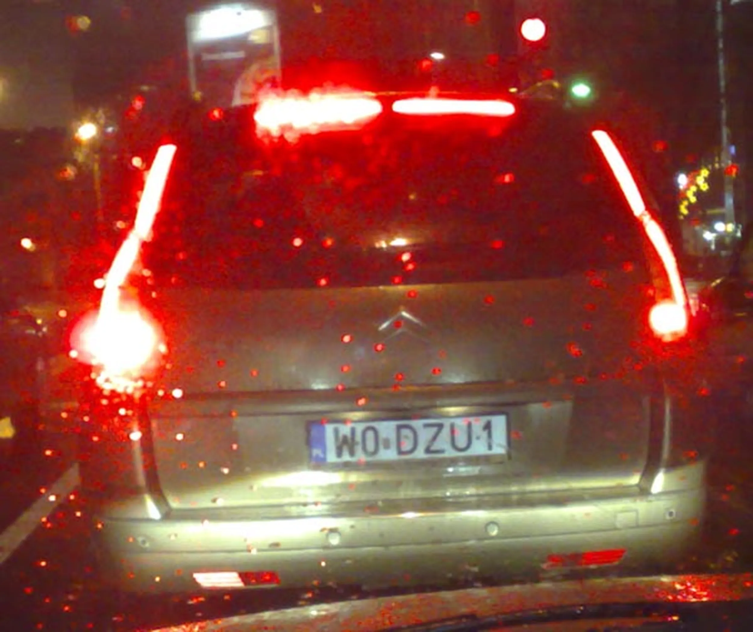 Fajny numer, blacha W0 DZU1