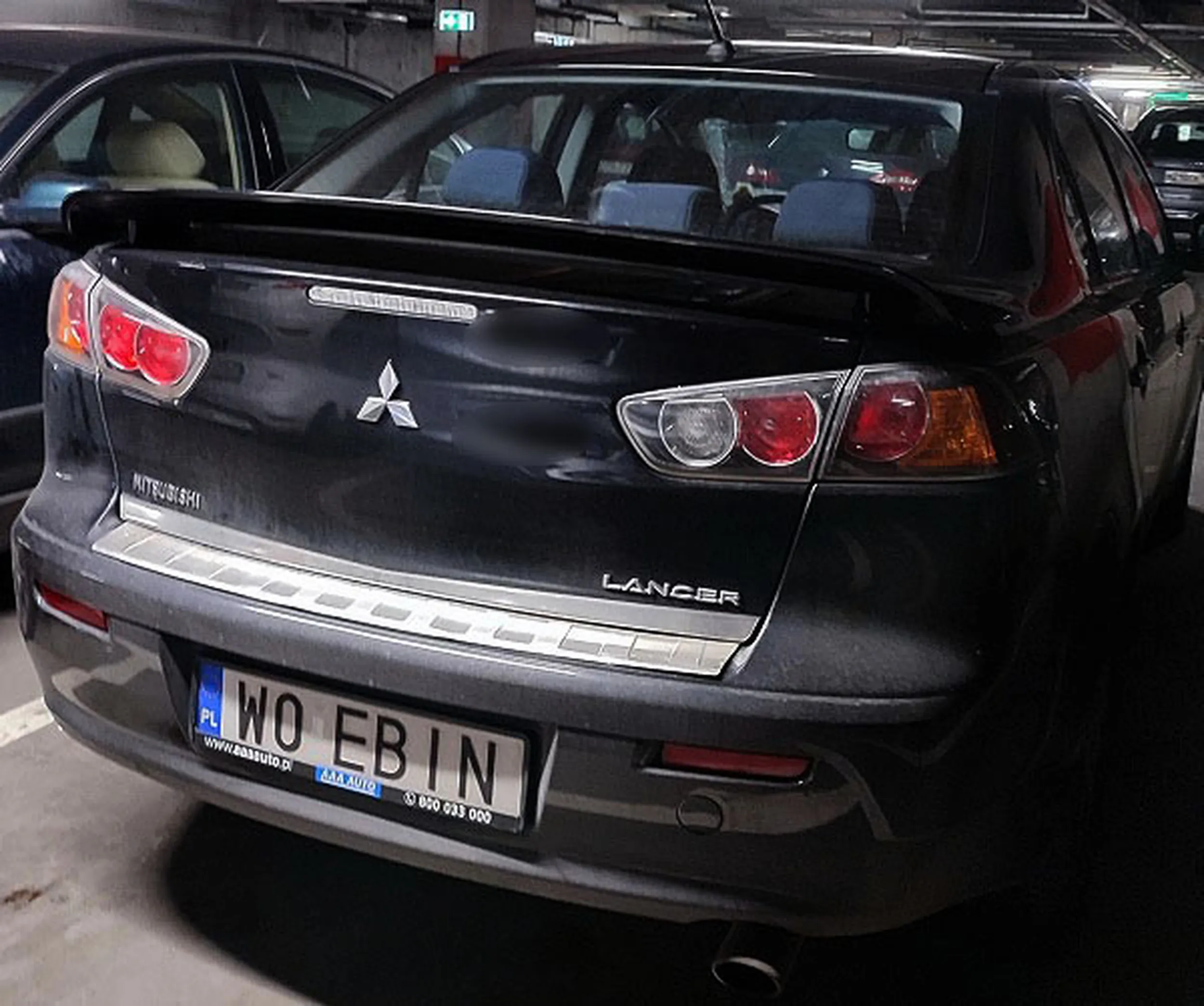 Fajny numer, blacha W0 EBIN