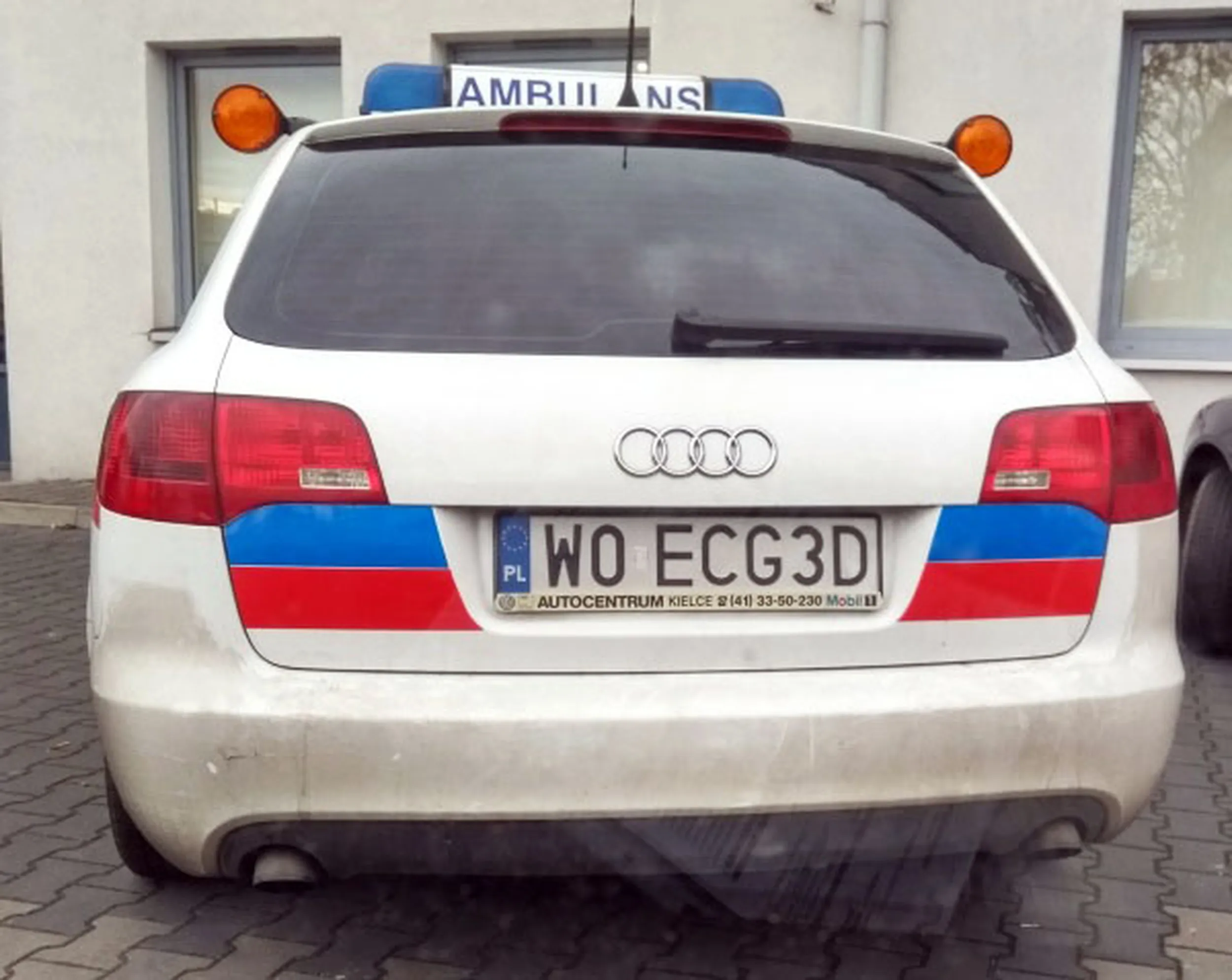 Fajny numer, blacha W0 ECG3D