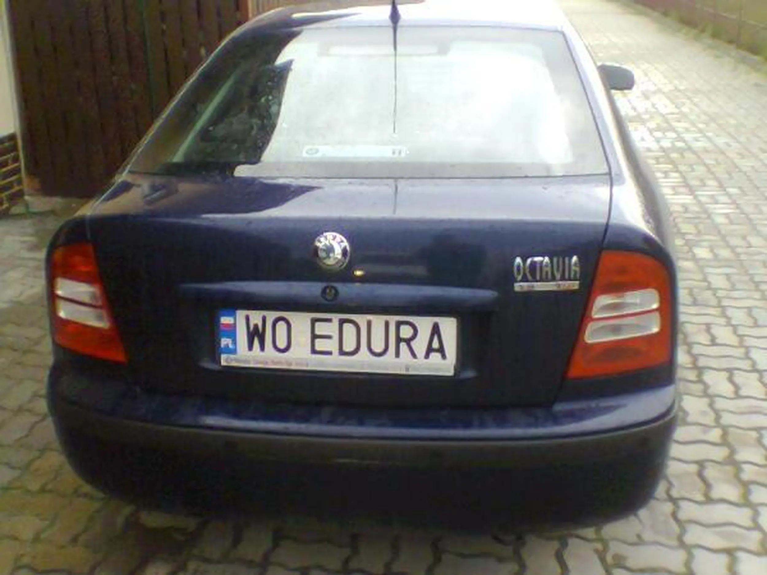 Fajny numer, blacha W0 EDURA