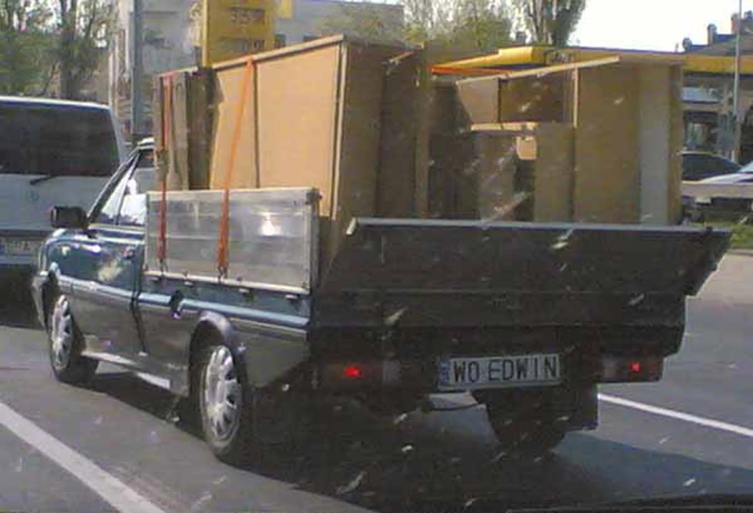 Fajny numer, blacha W0 EDWIN