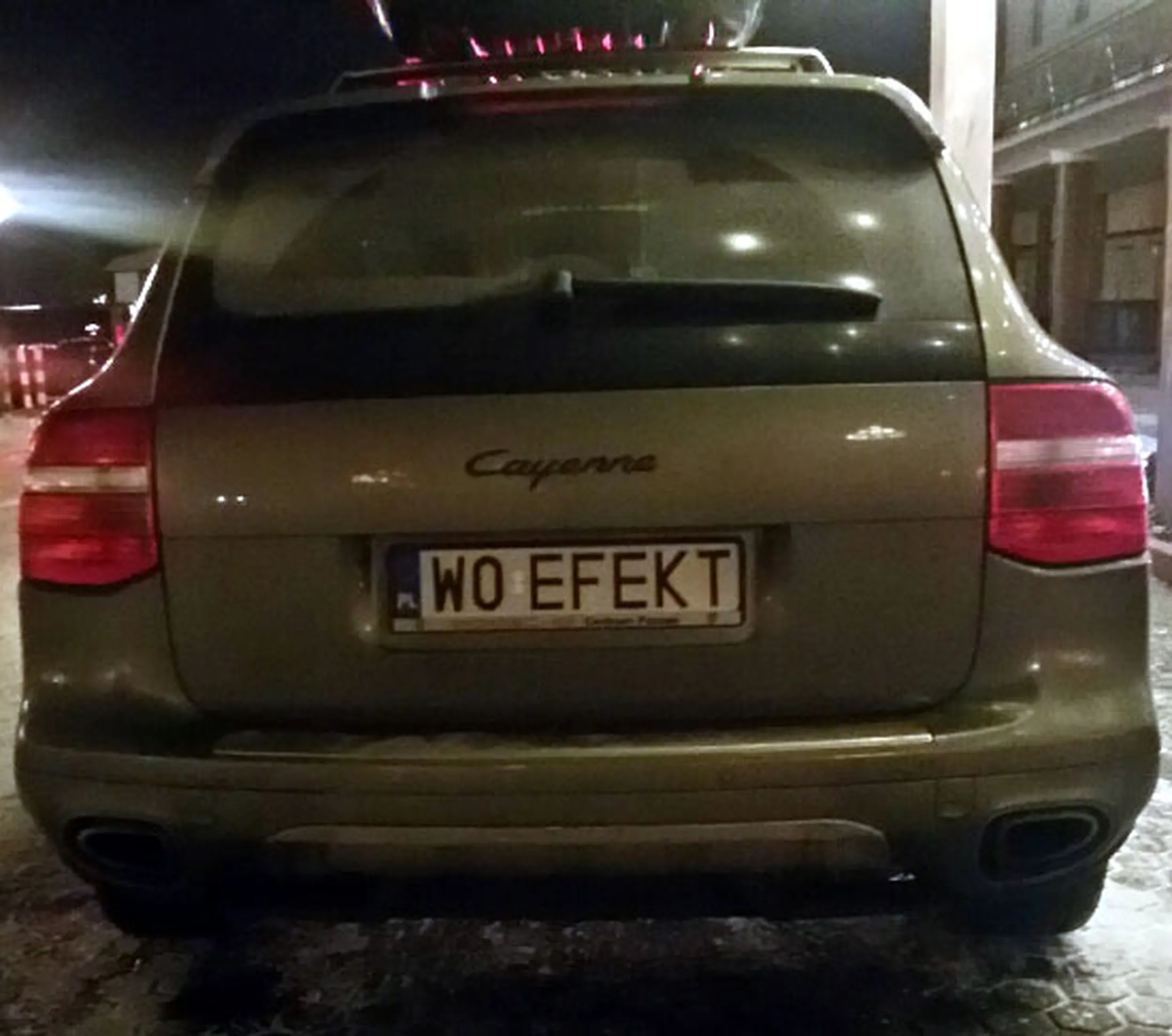 Fajny numer, blacha W0 EFEKT