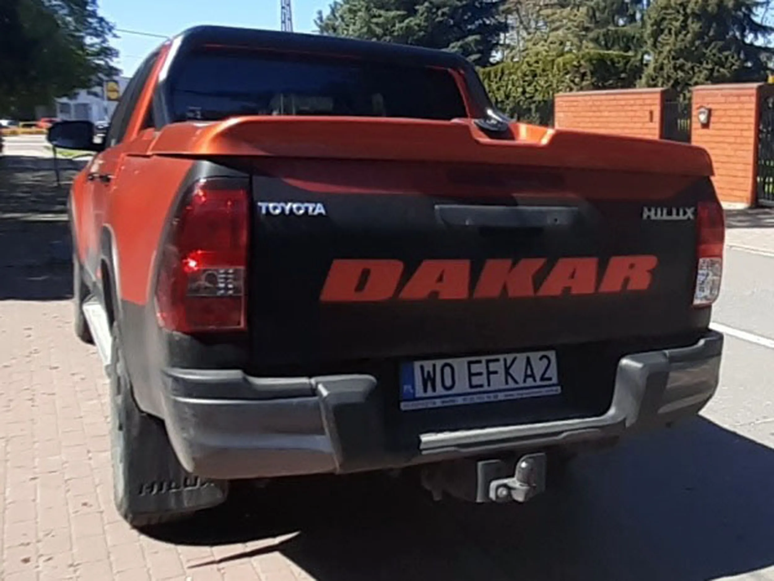 Fajny numer, blacha W0 EFKA2