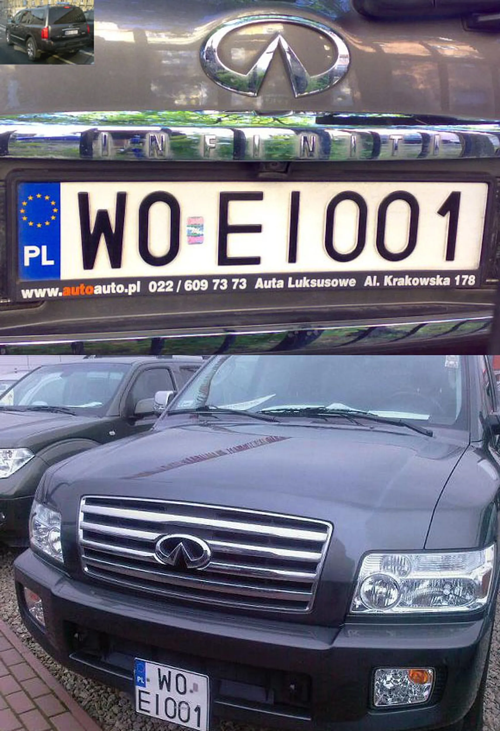 Fajny numer, blacha W0 EIOO1