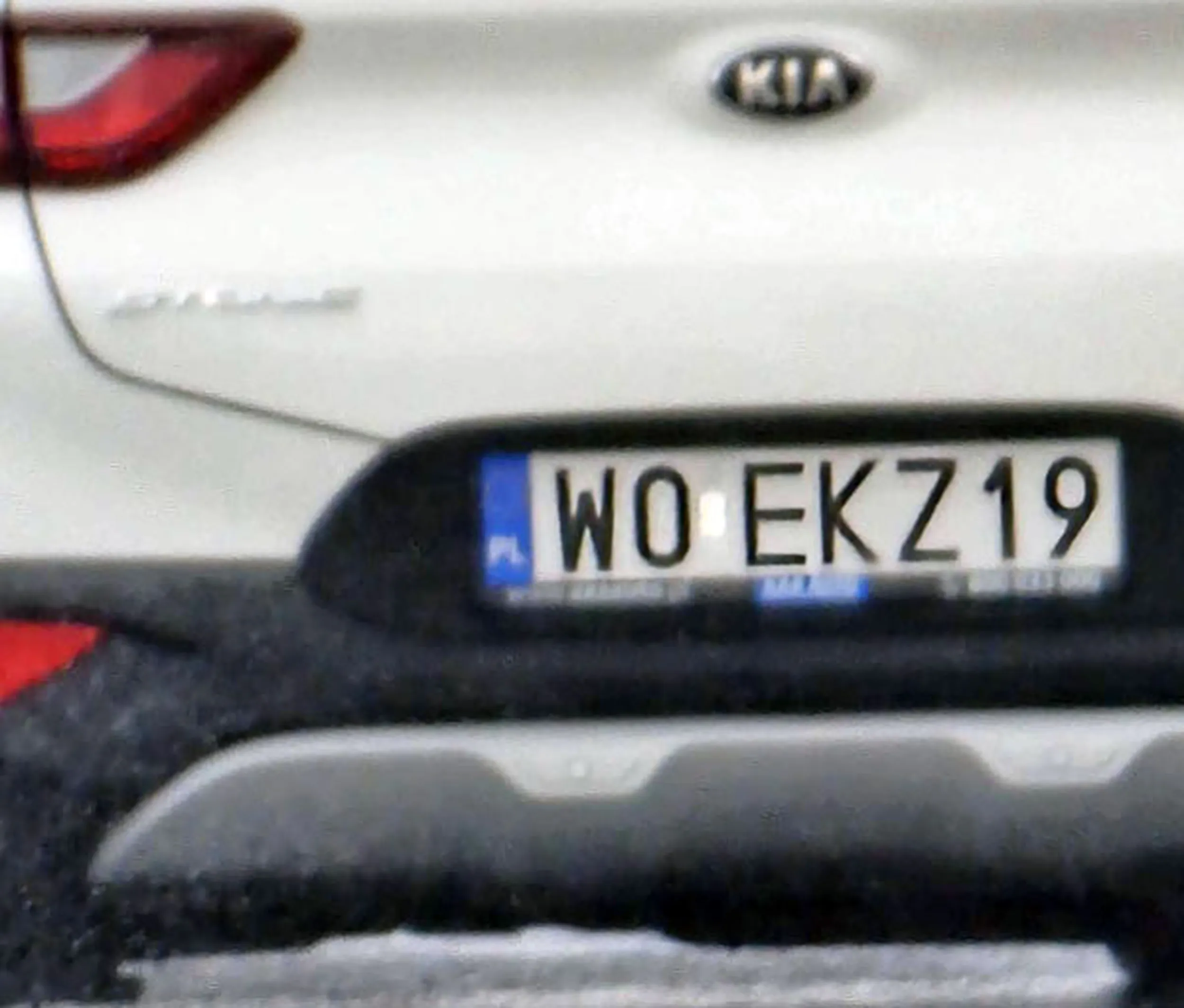 Fajny numer, blacha W0 EKZ19