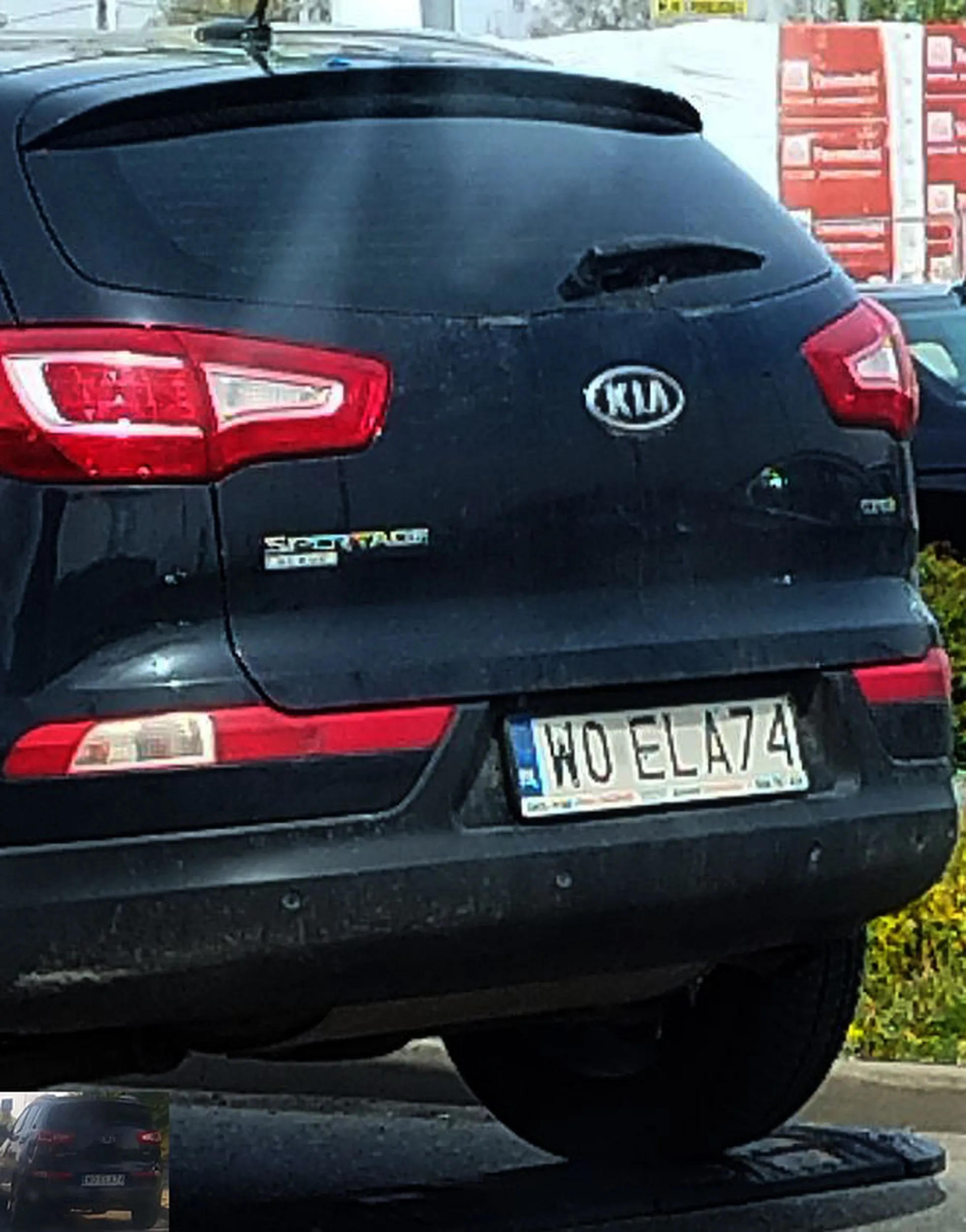 Fajny numer, blacha W0 ELA74