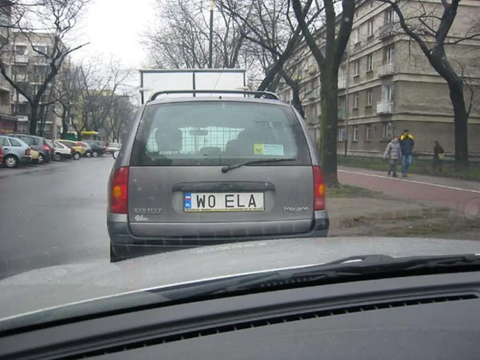 Fajny numer, blacha W0 ELA