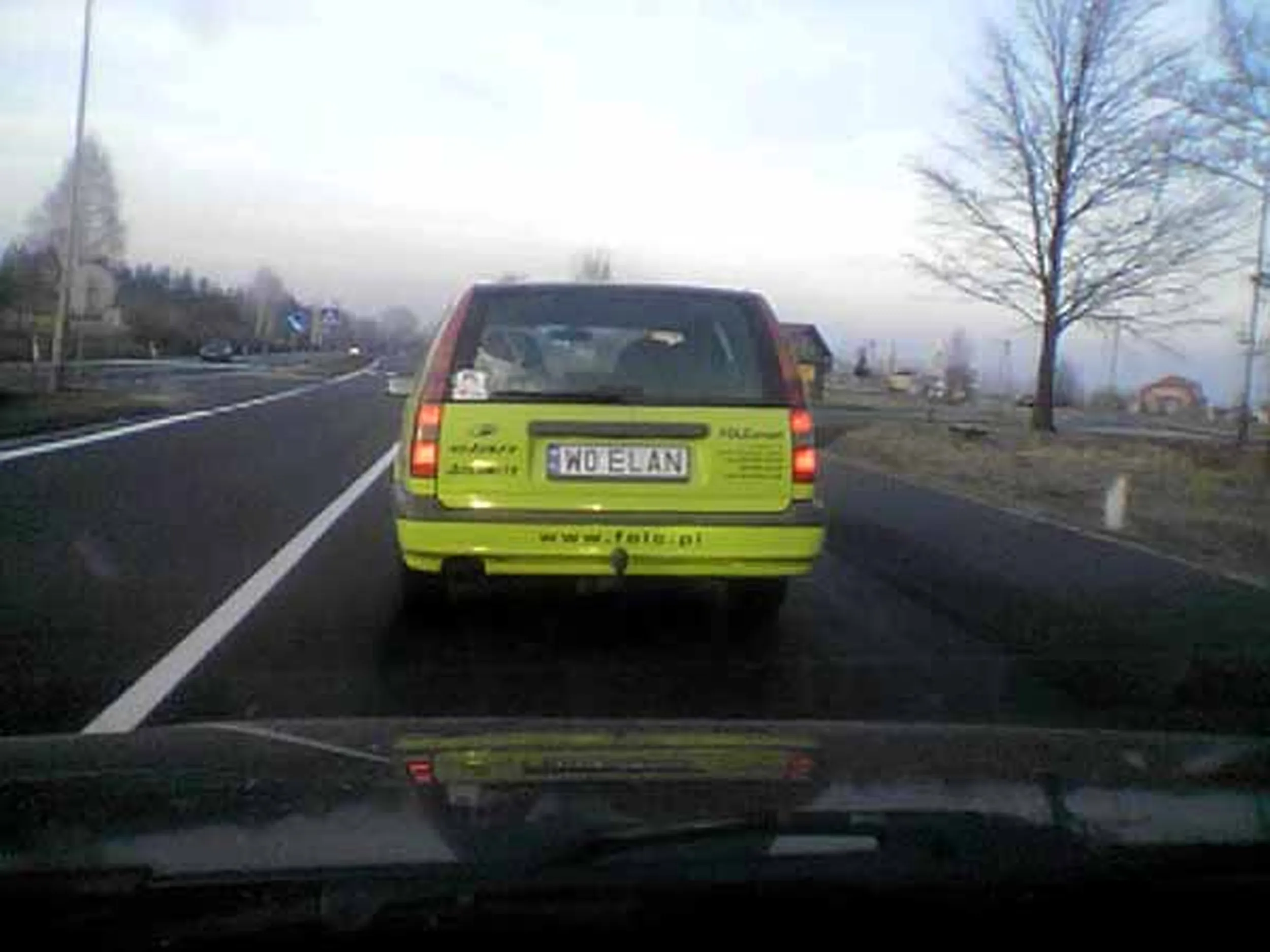 Fajny numer, blacha W0 ELAN