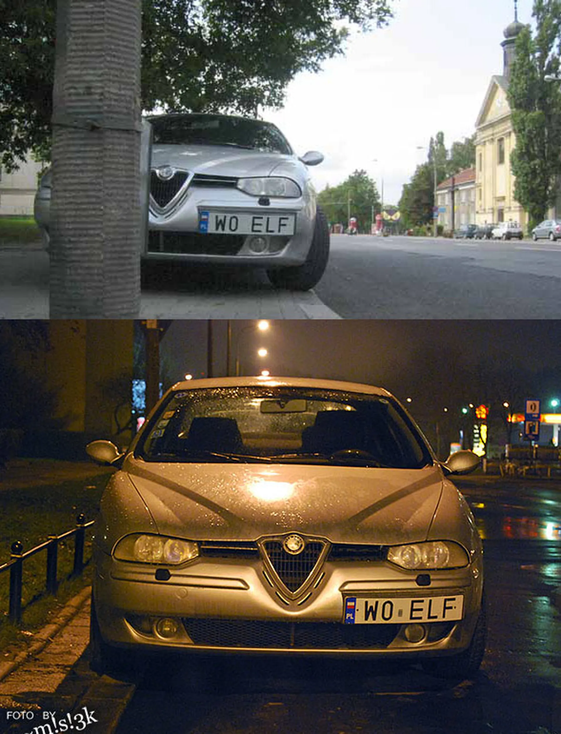 Fajny numer, blacha W0 ELF