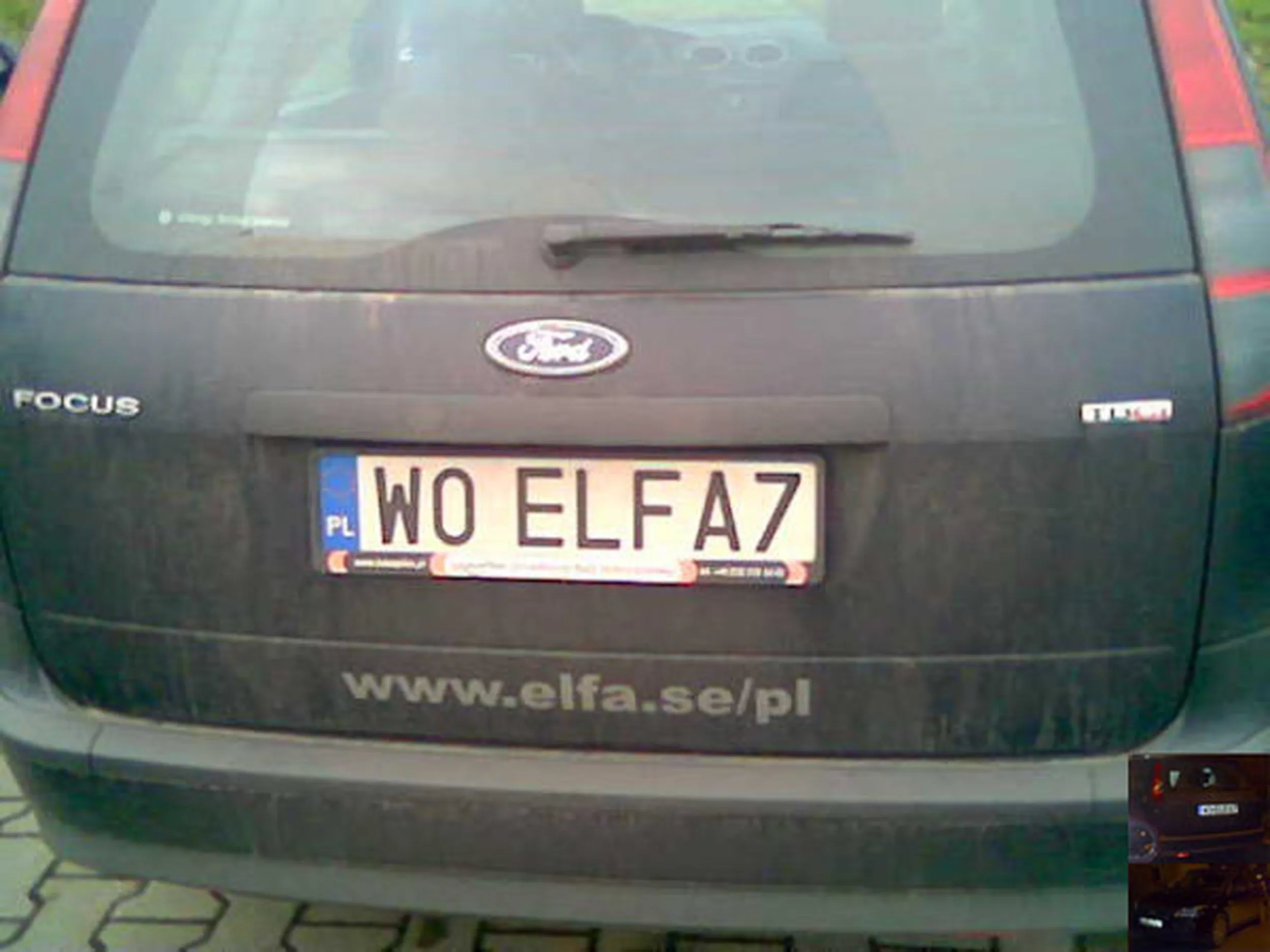 Fajny numer, blacha W0 ELFA7