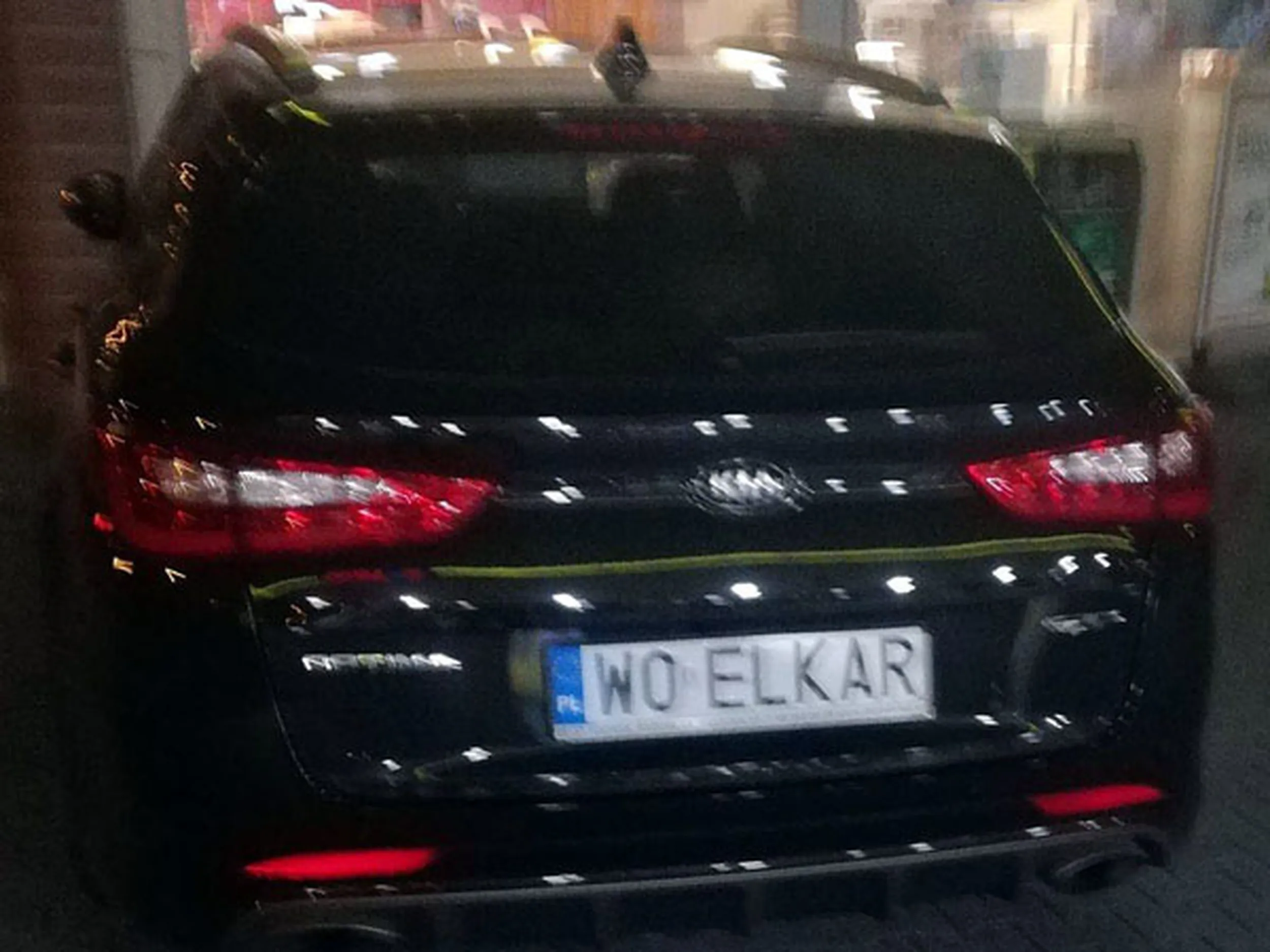 Fajny numer, blacha W0 ELKAR