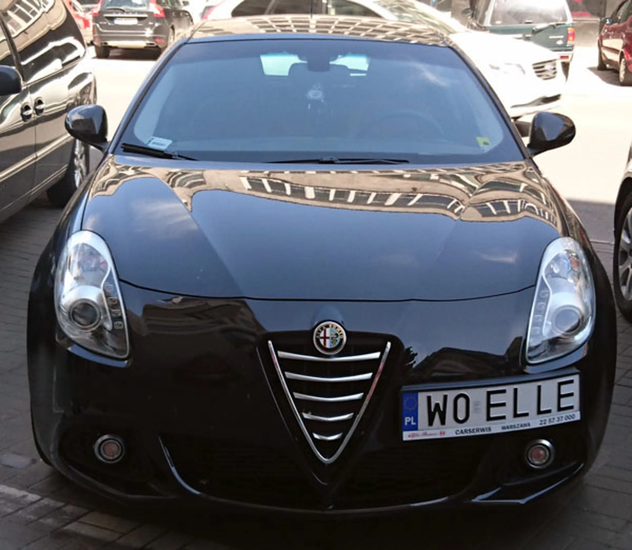 Fajny numer, blacha W0 ELLE