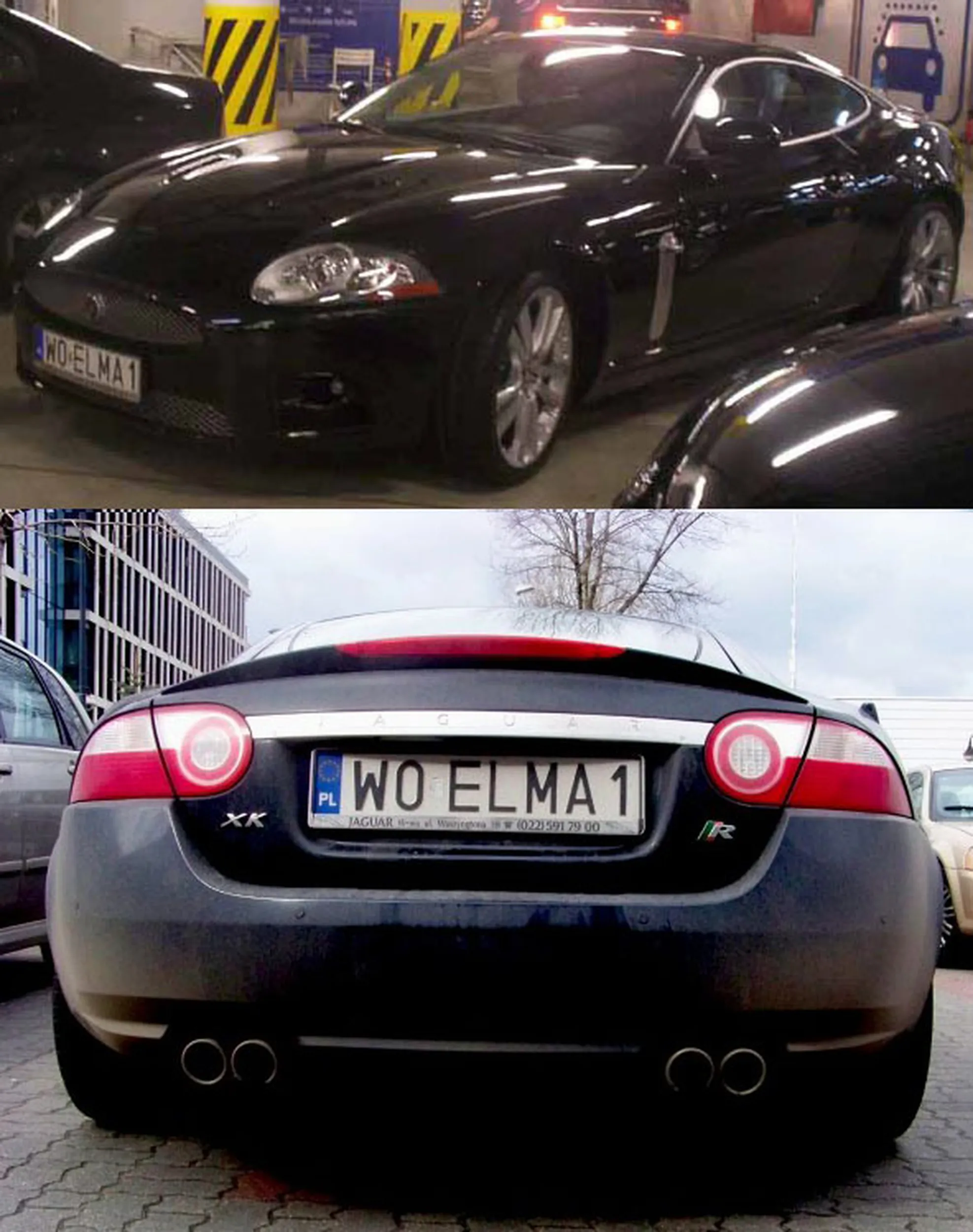 Fajny numer, blacha W0 ELMA1