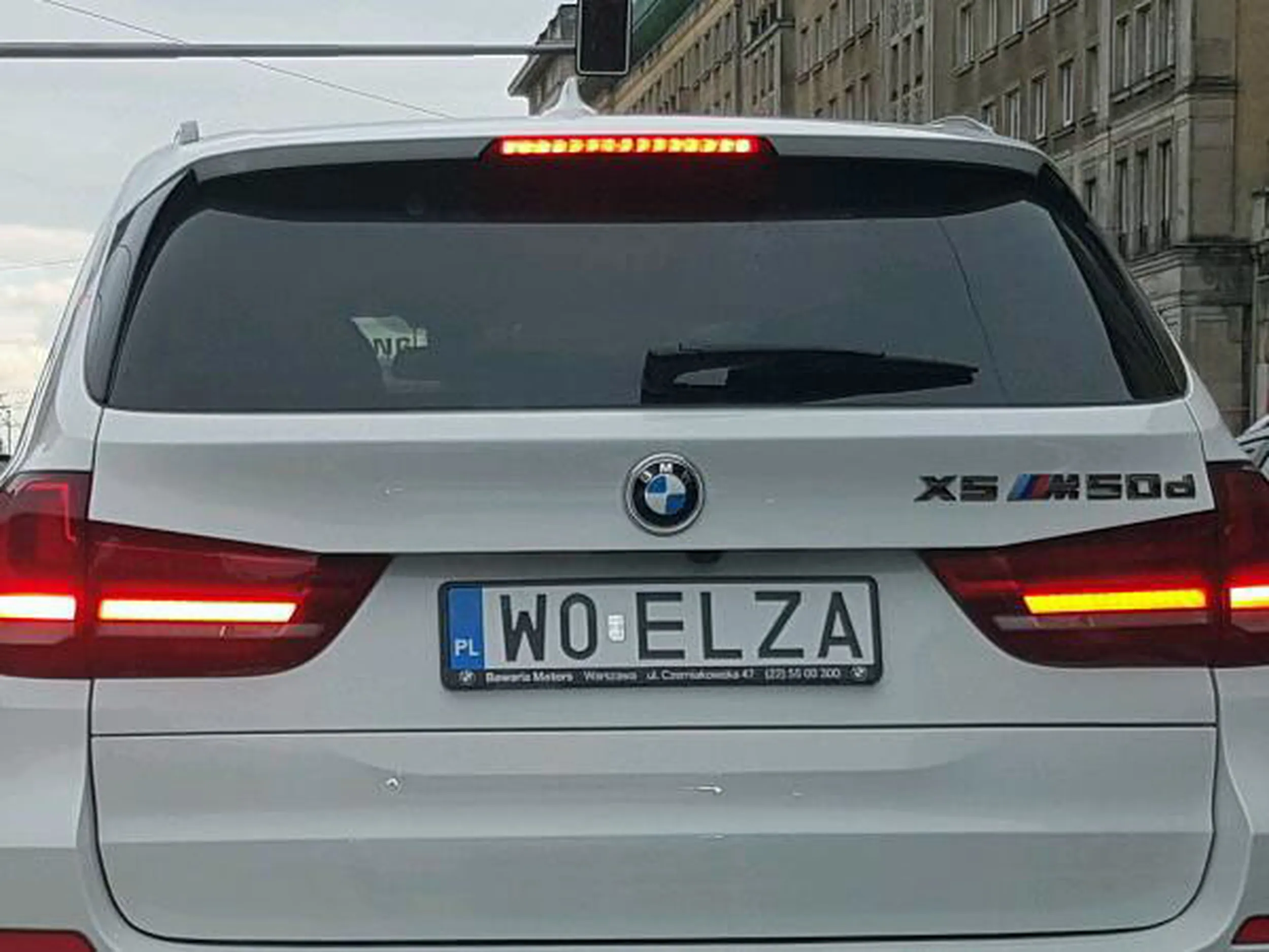 Fajny numer, blacha W0 ELZA