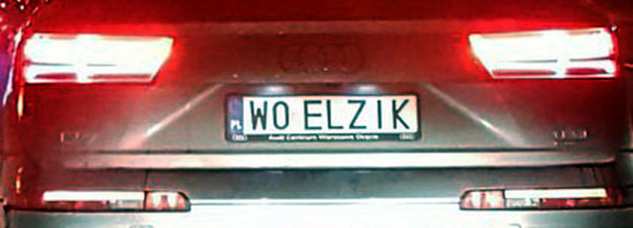 Fajny numer, blacha W0 ELZIK