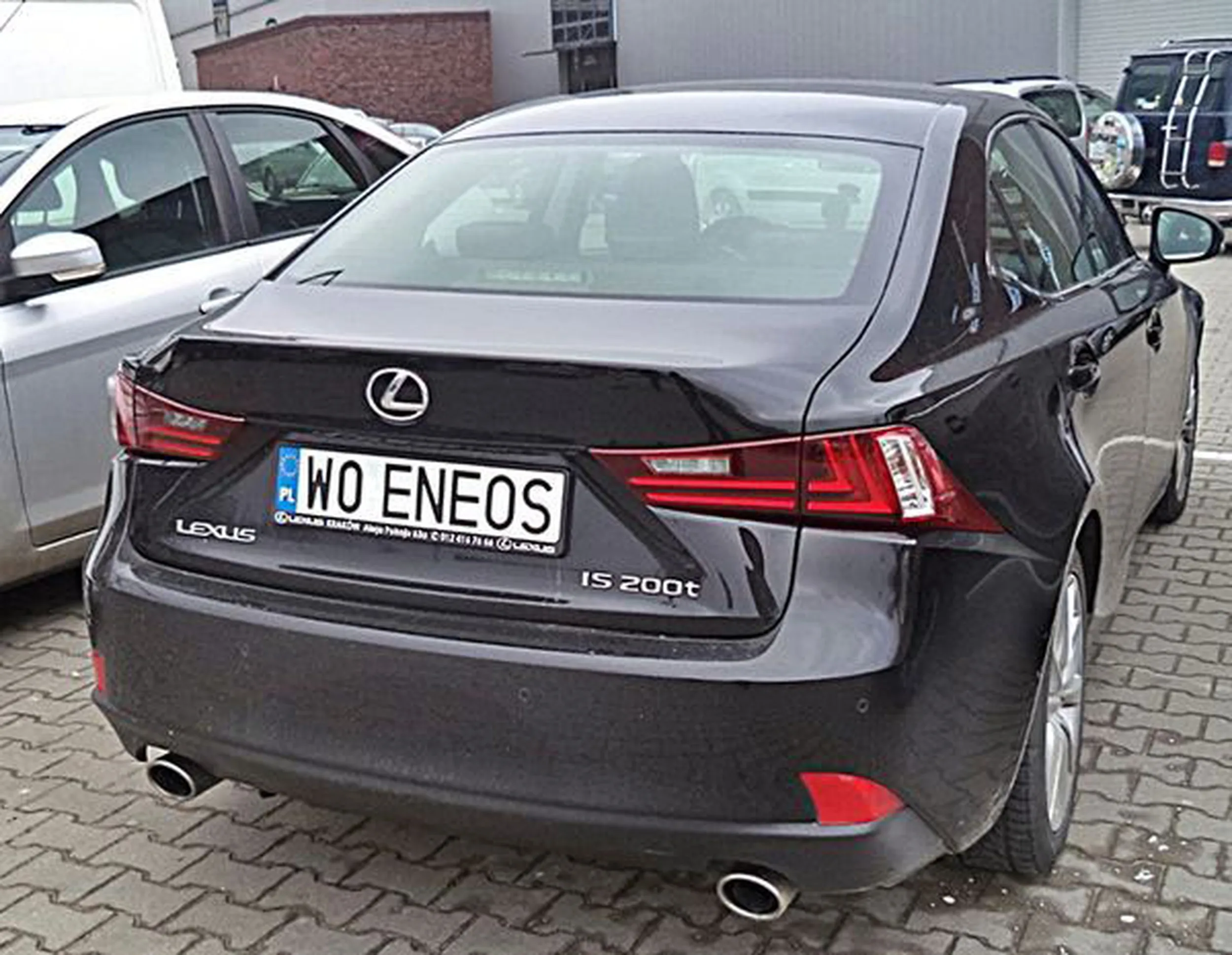 Fajny numer, blacha W0 ENEOS