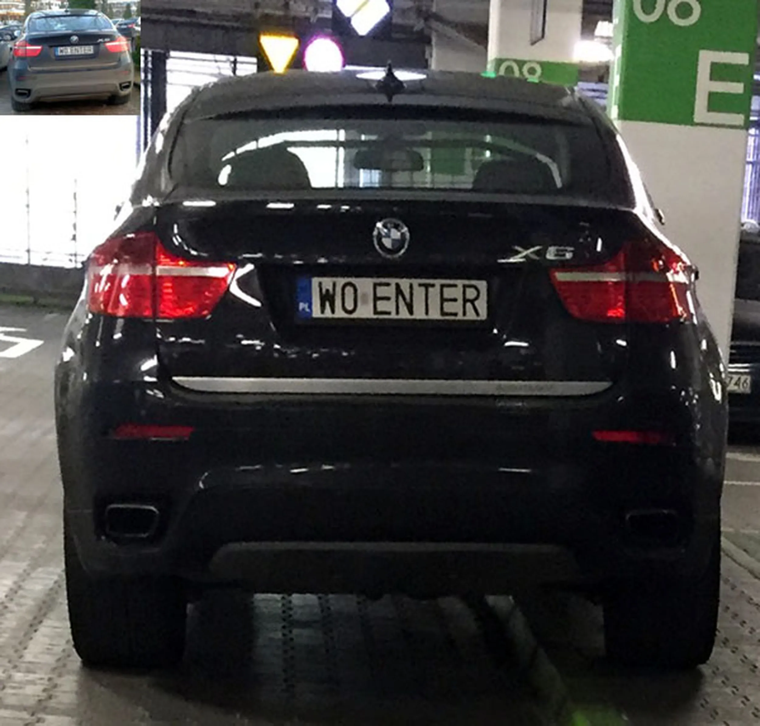 Fajny numer, blacha W0 ENTER