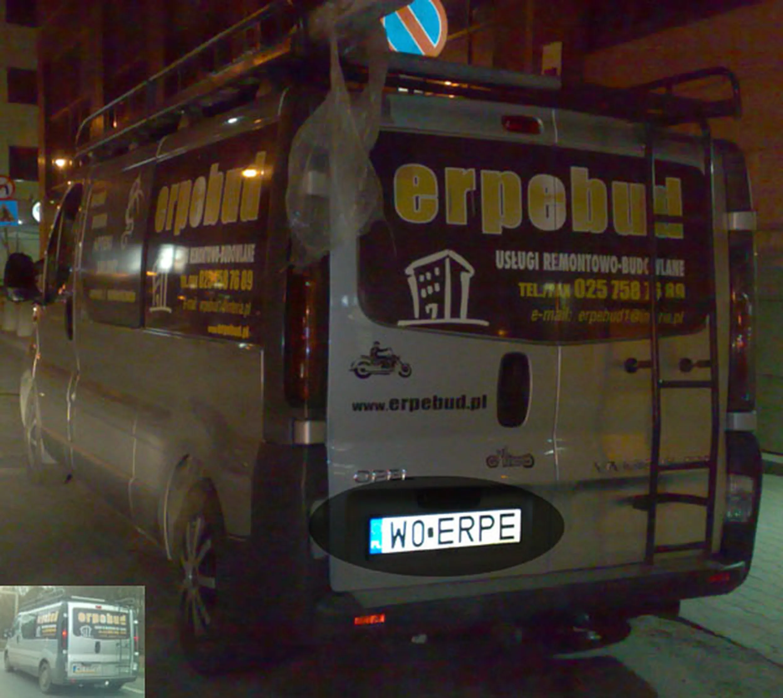 Fajny numer, blacha W0 ERPE