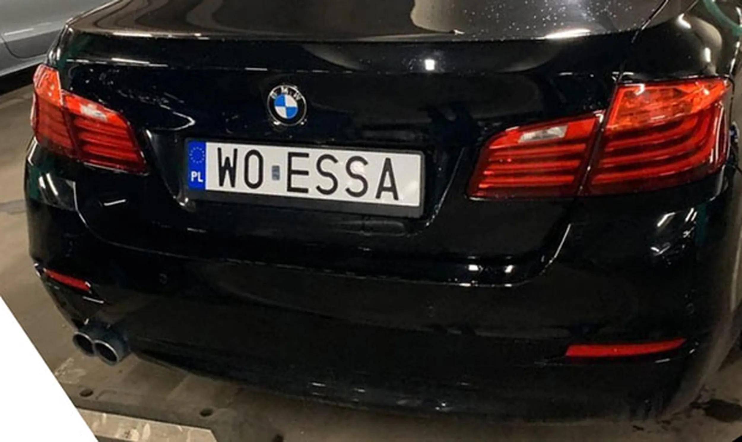 Fajny numer, blacha W0 ESSA