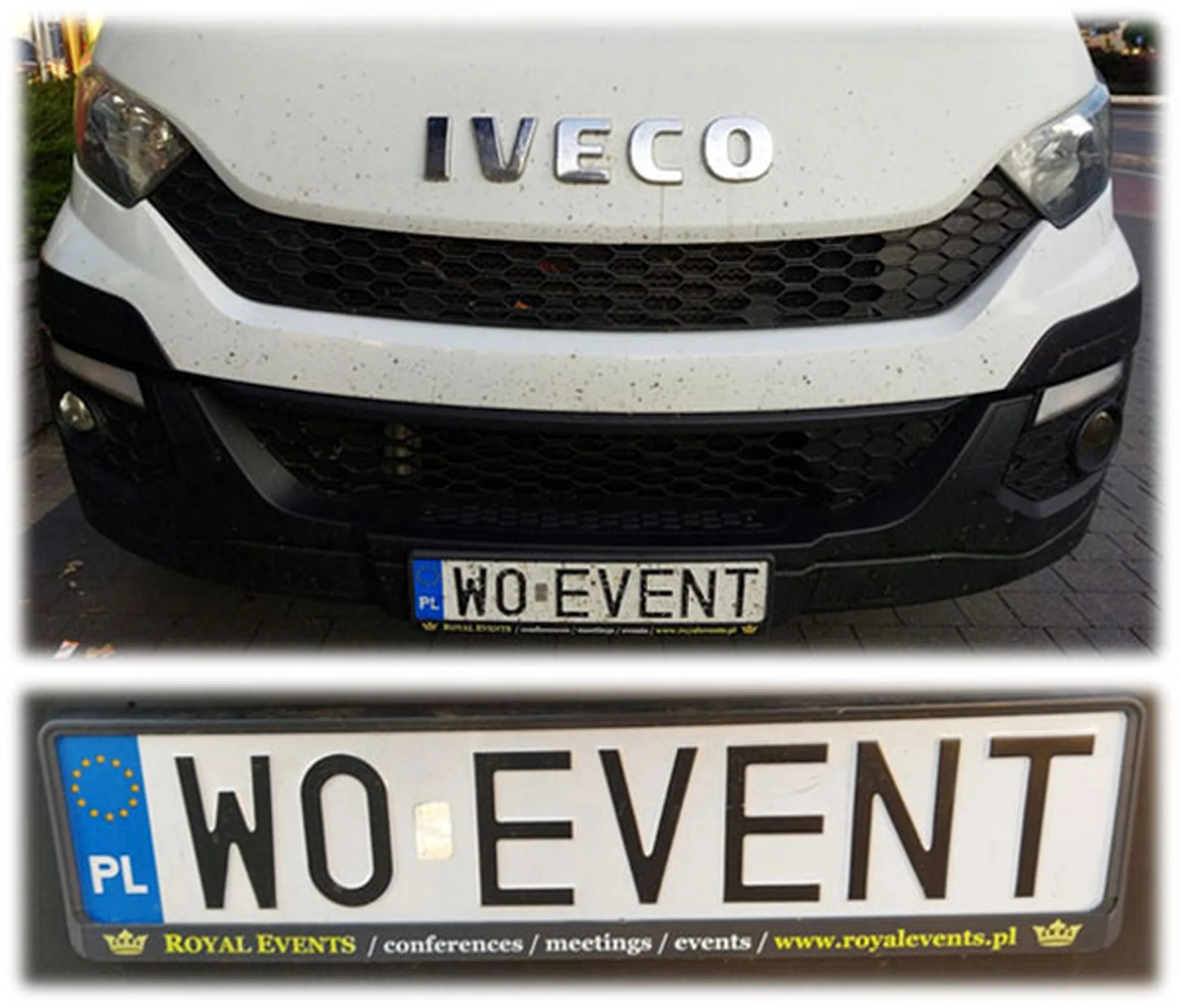 Fajny numer, blacha W0 EVENT