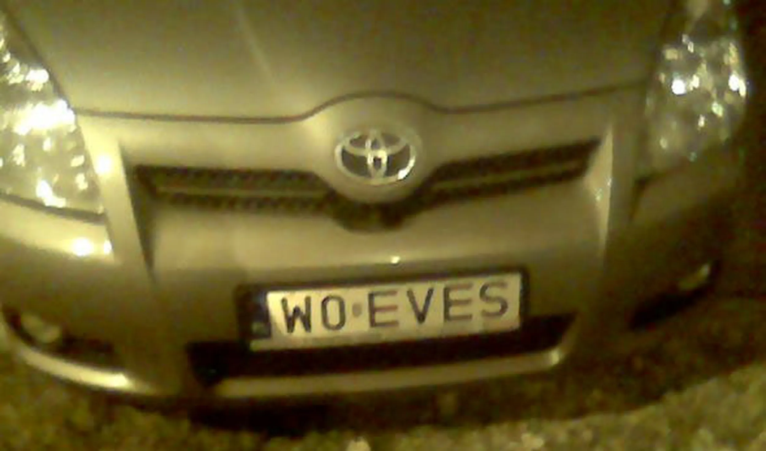 Fajny numer, blacha W0 EVES