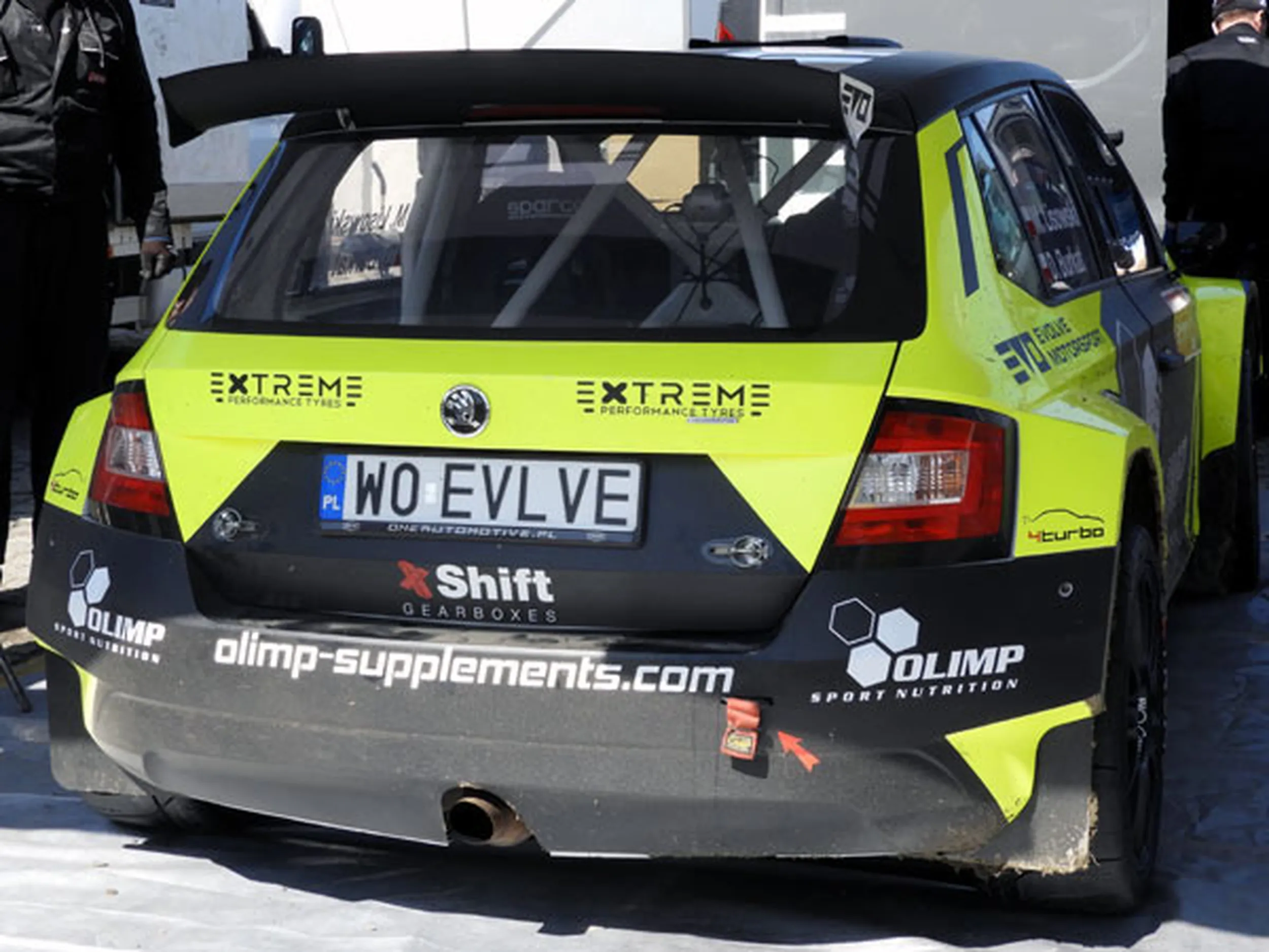 Fajny numer, blacha W0 EVLVE