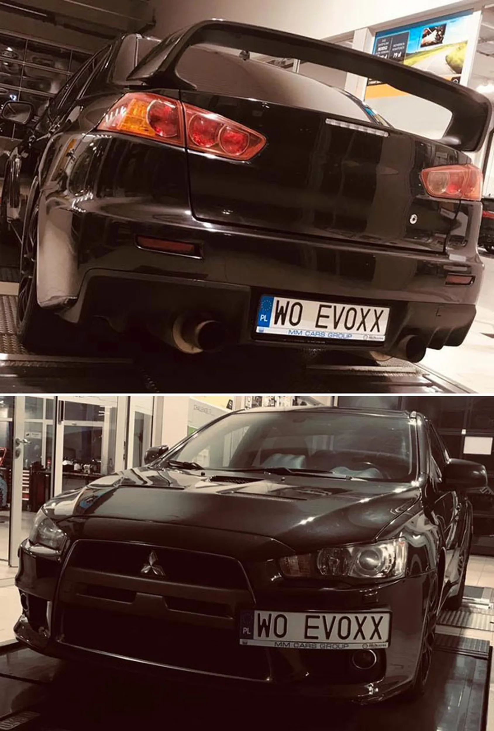 Fajny numer, blacha W0 EVOXX