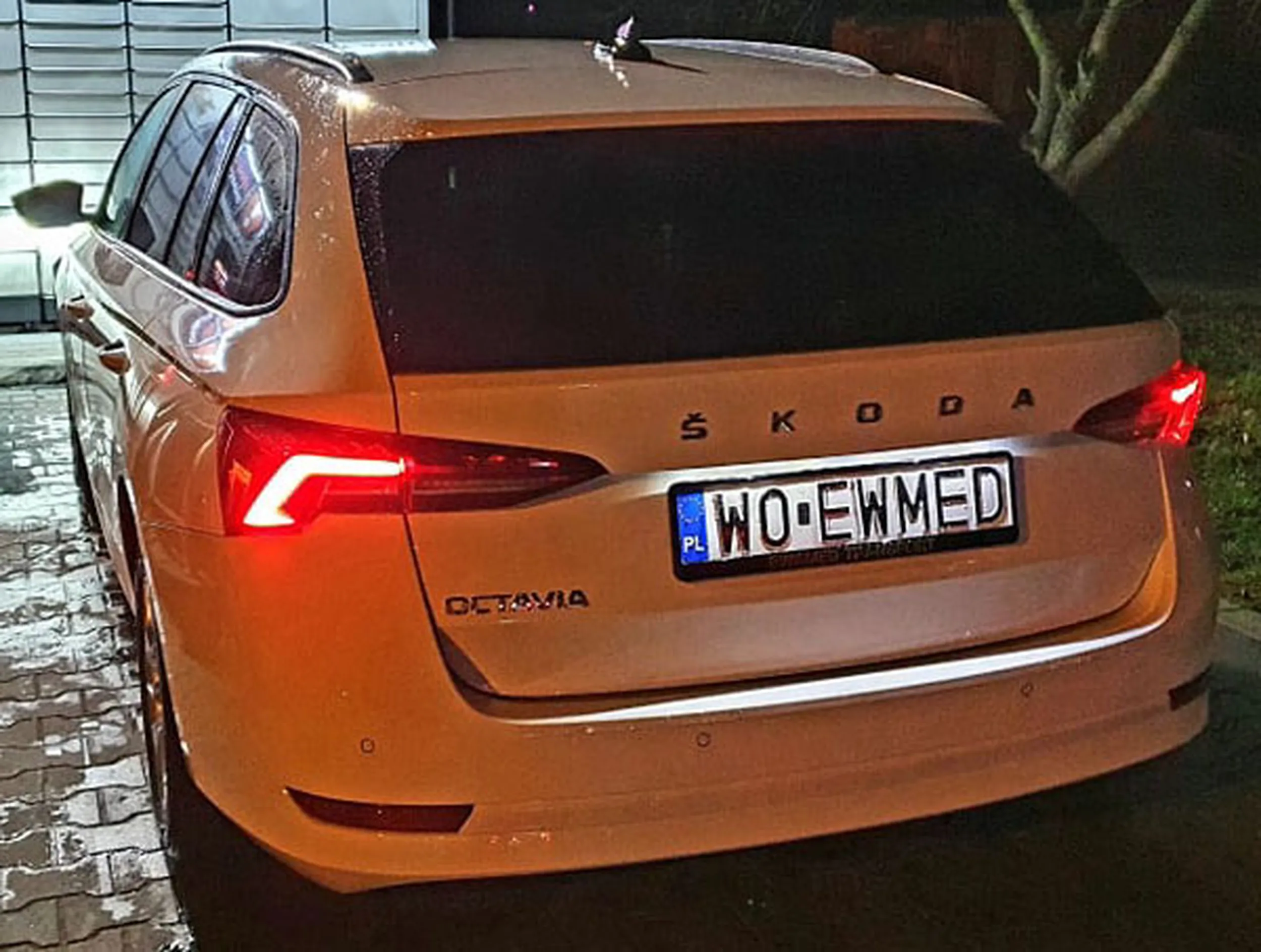 Fajny numer, blacha W0 EWMED