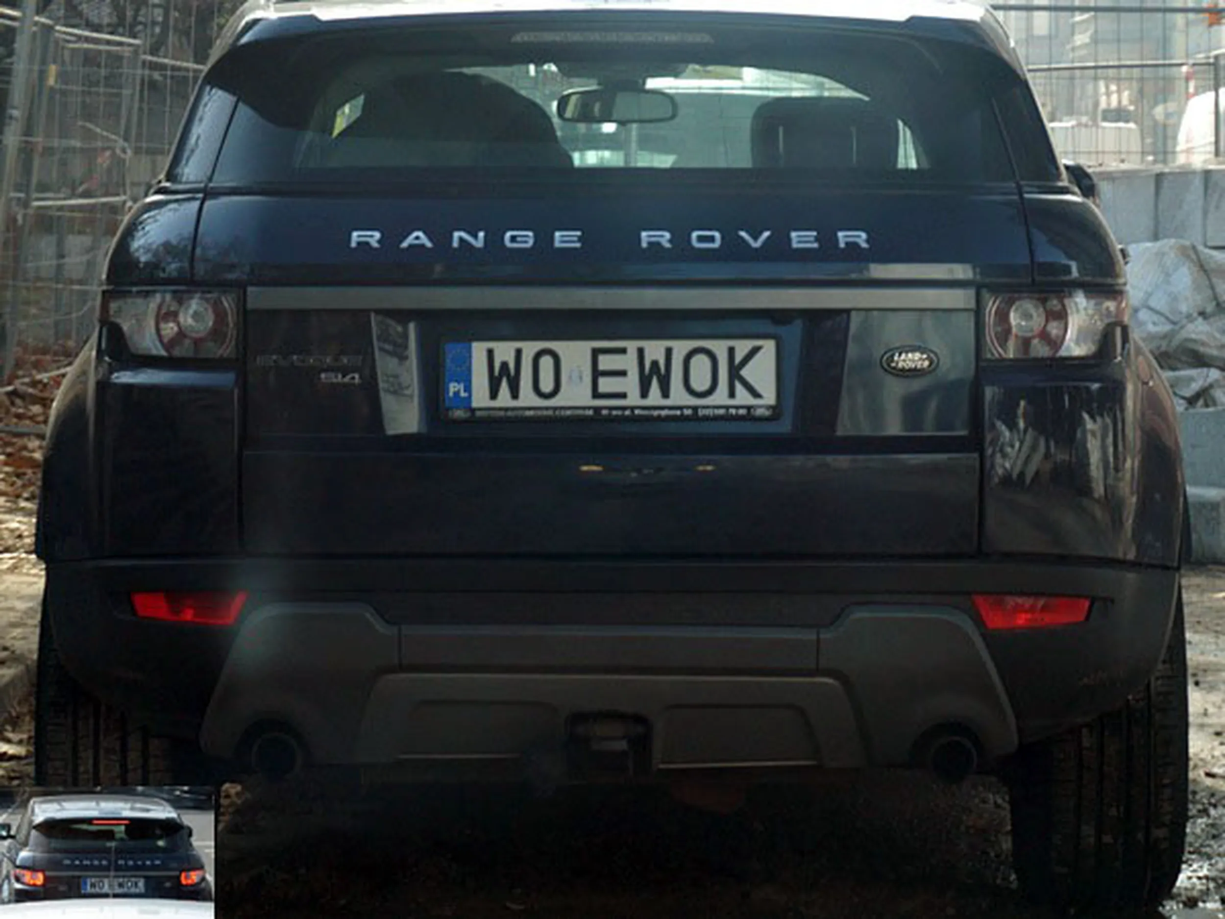 Fajny numer, blacha W0 EWOK