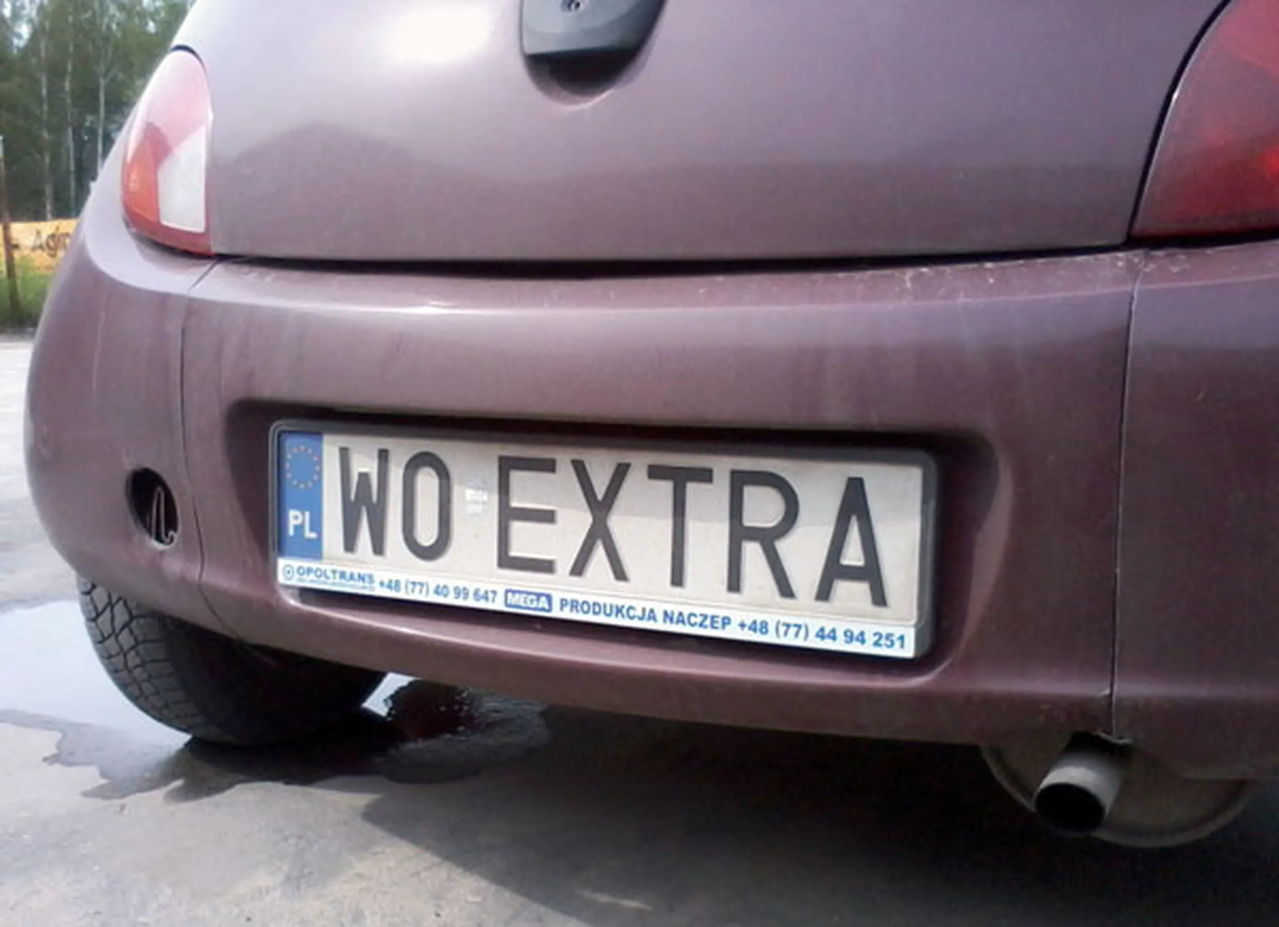 Fajny numer, blacha W0 EXTRA