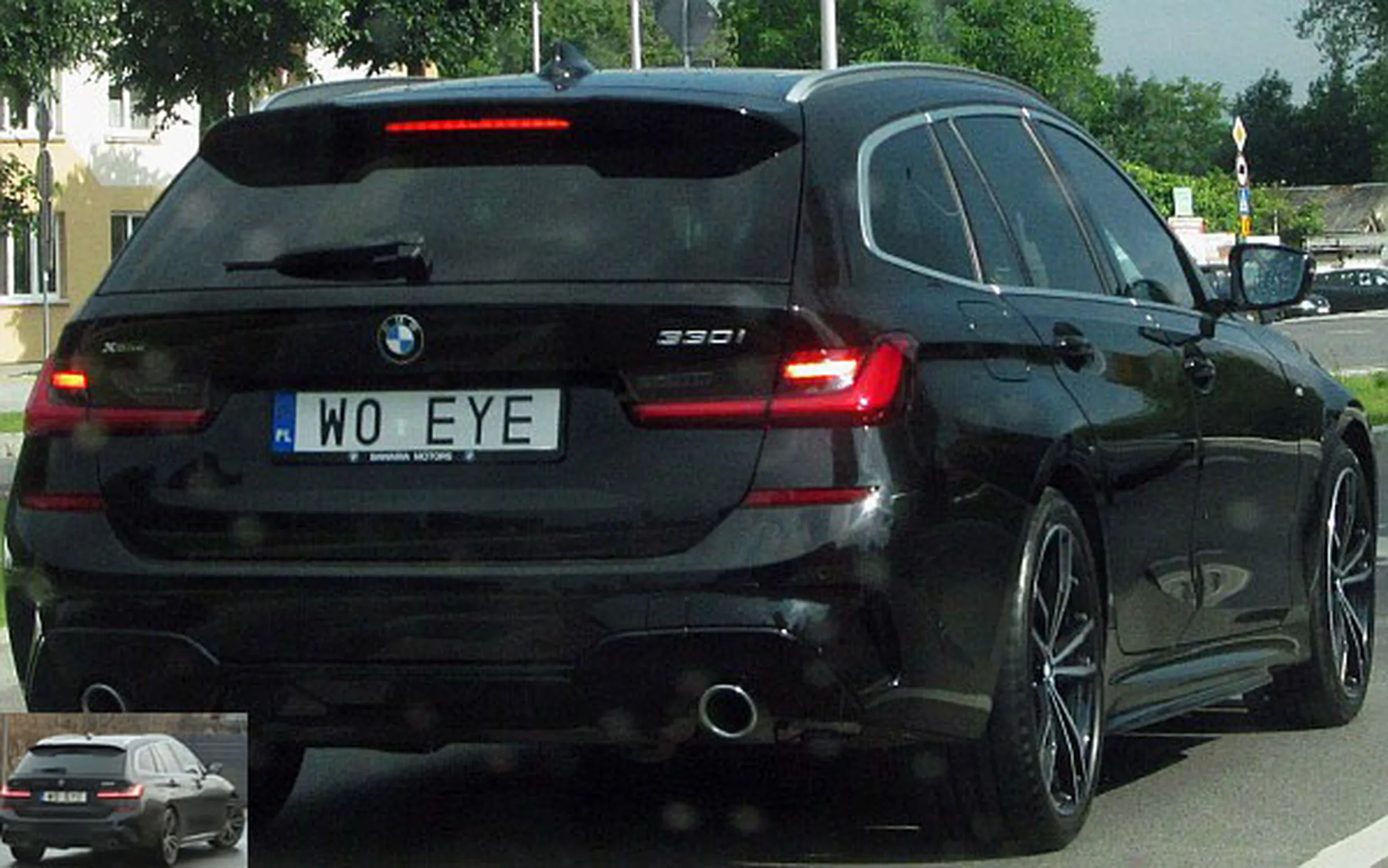 Fajny numer, blacha W0 EYE