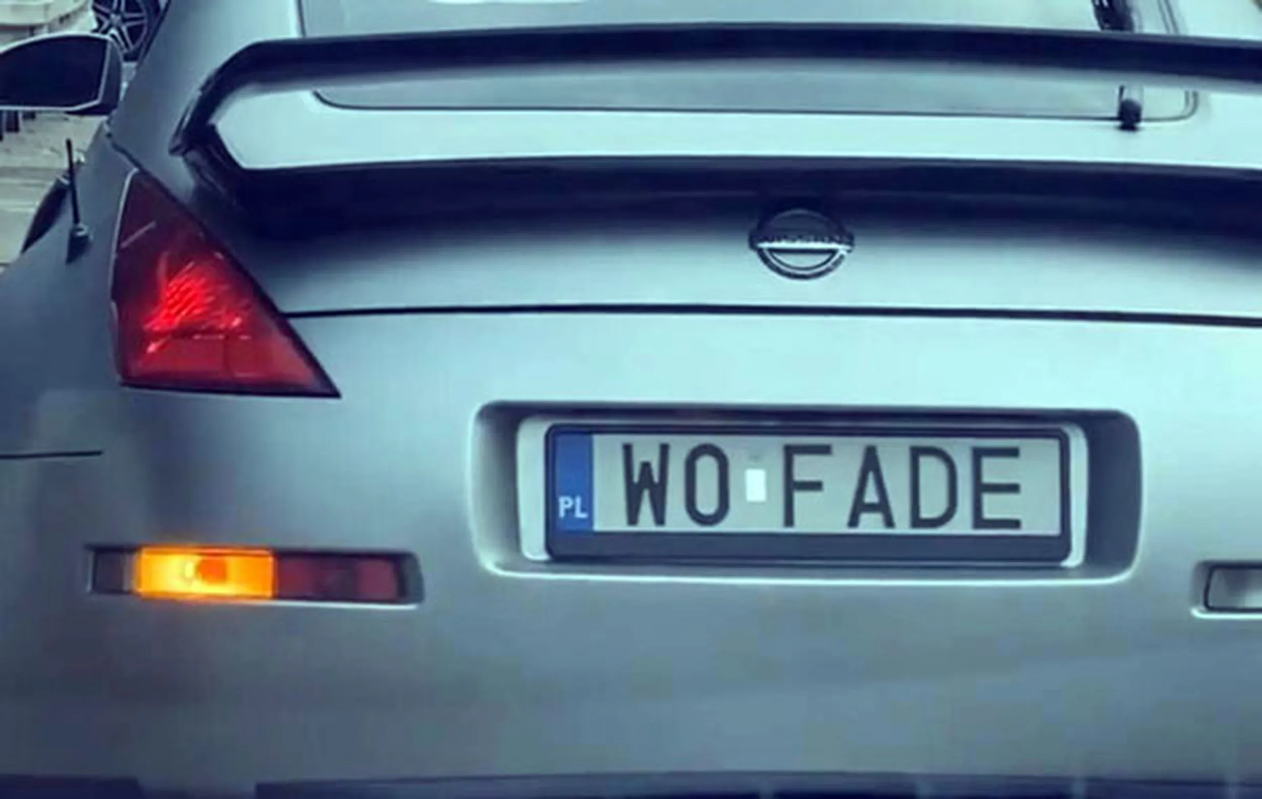 Fajny numer, blacha W0 FADE