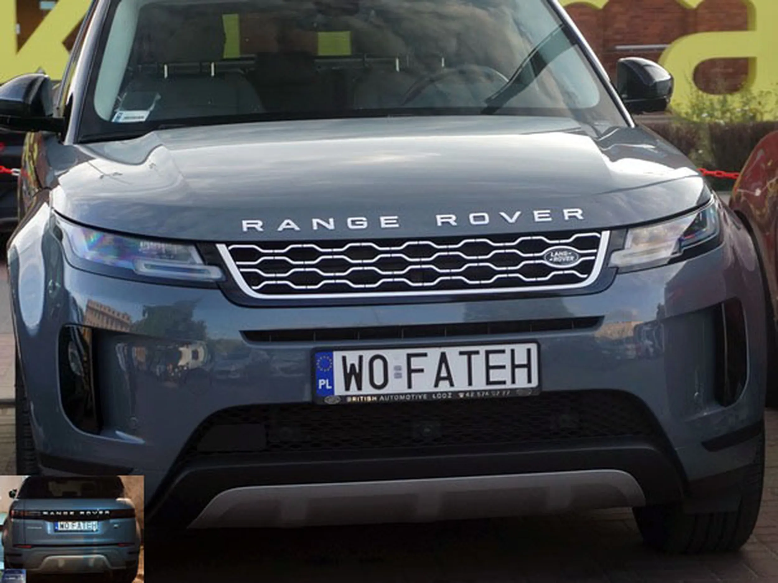 Fajny numer, blacha W0 FATEH