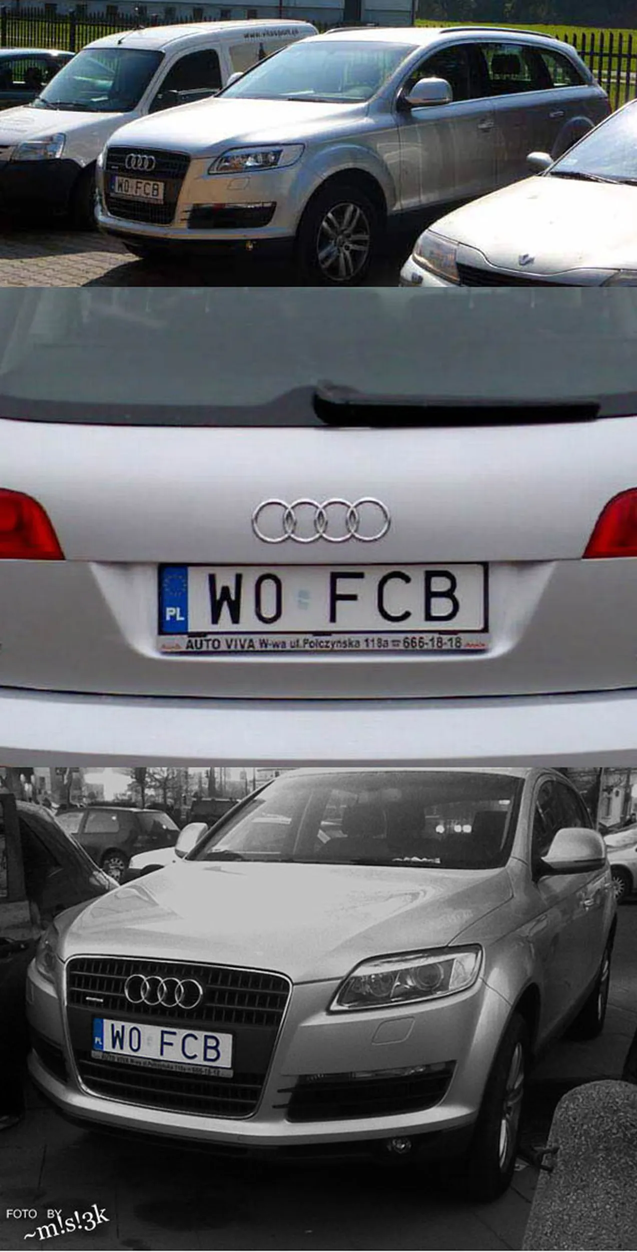 Fajny numer, blacha W0 FCB