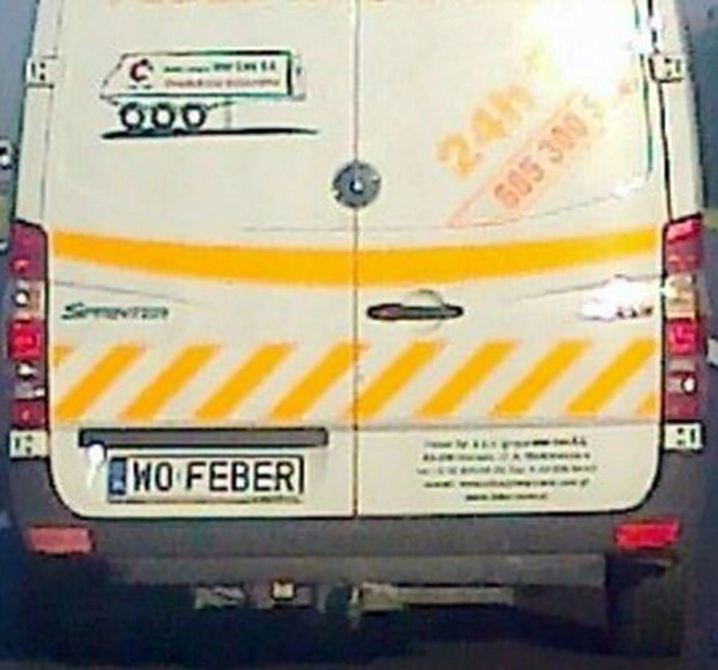 Fajny numer, blacha W0 FEBER