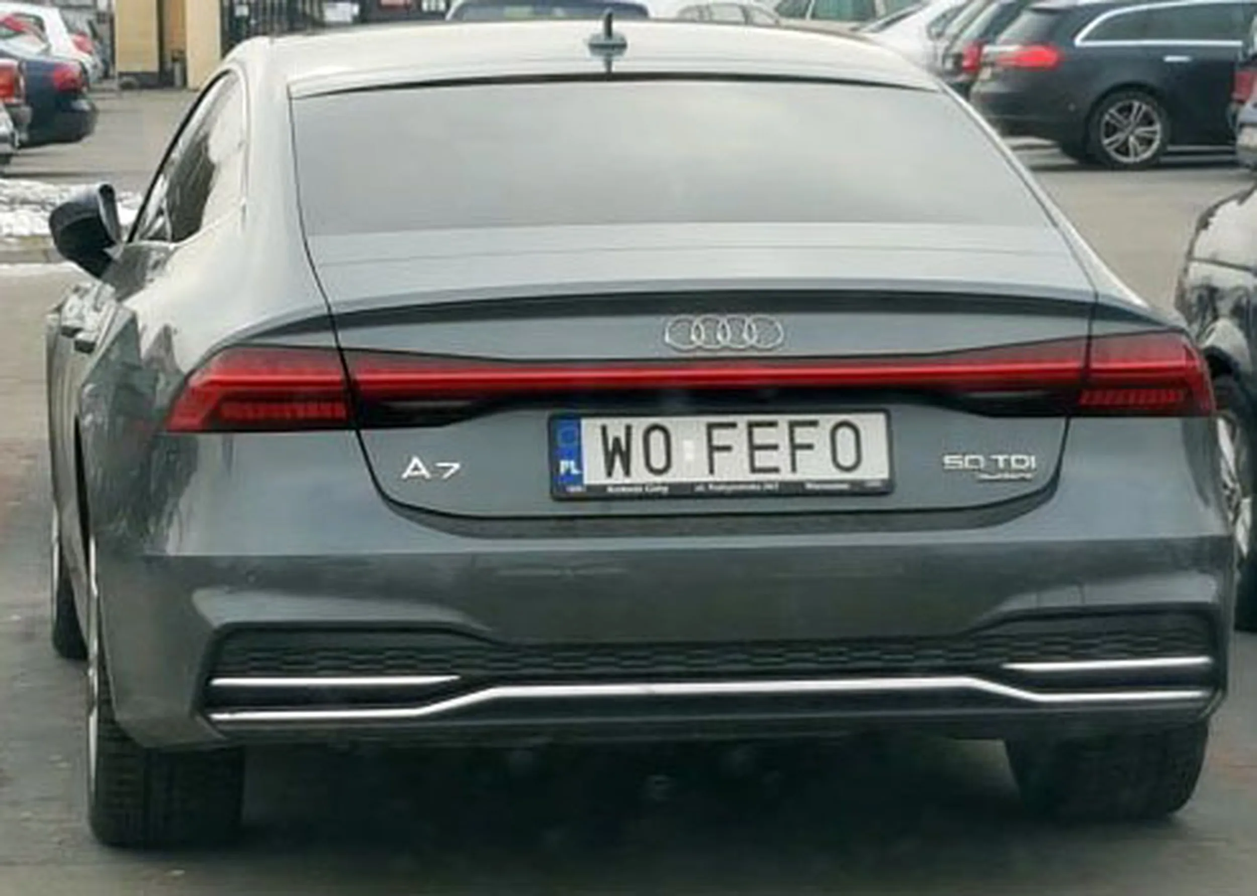 Fajny numer, blacha W0 FEFO