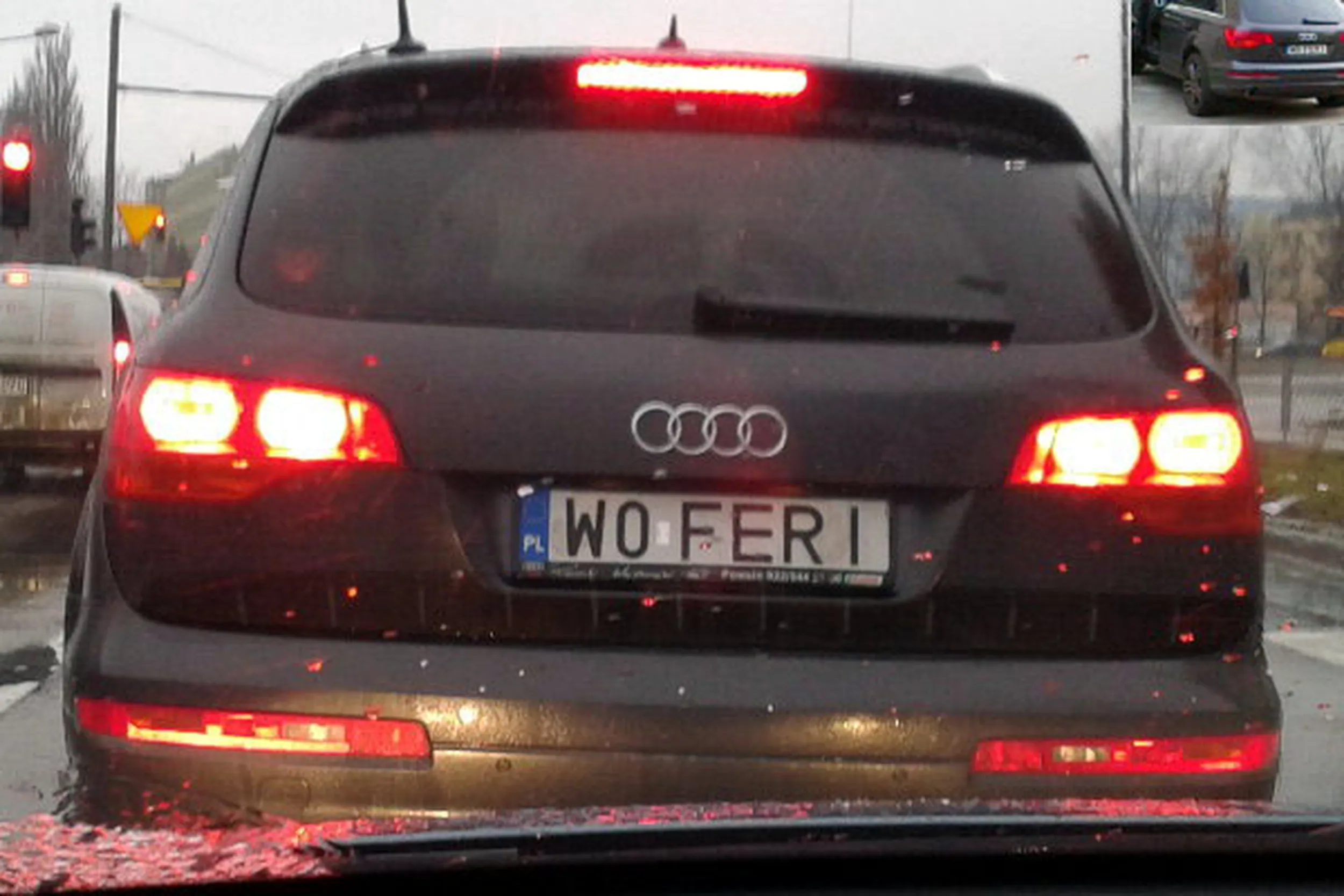 Fajny numer, blacha W0 FERI