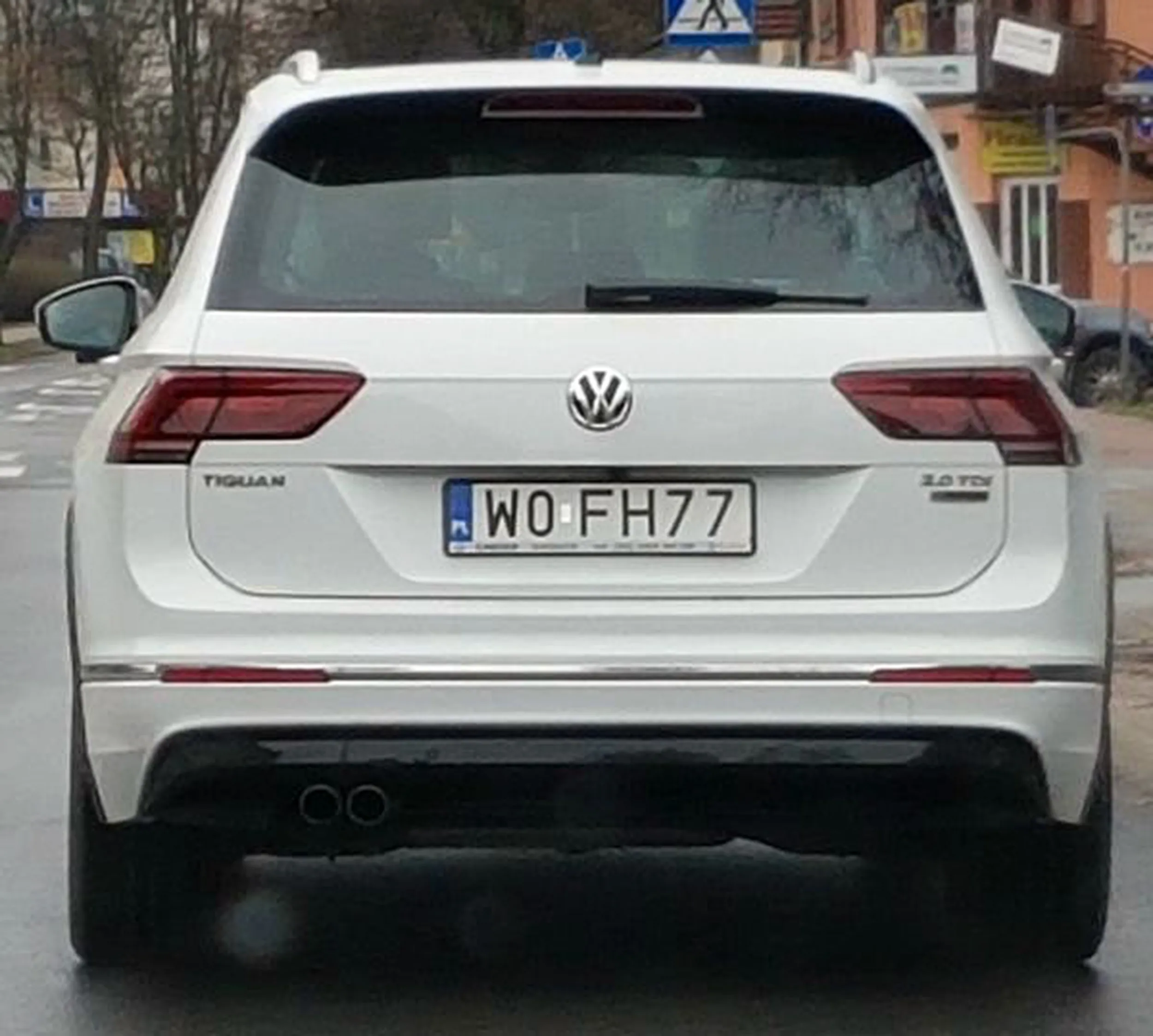 Fajny numer, blacha W0 FH77