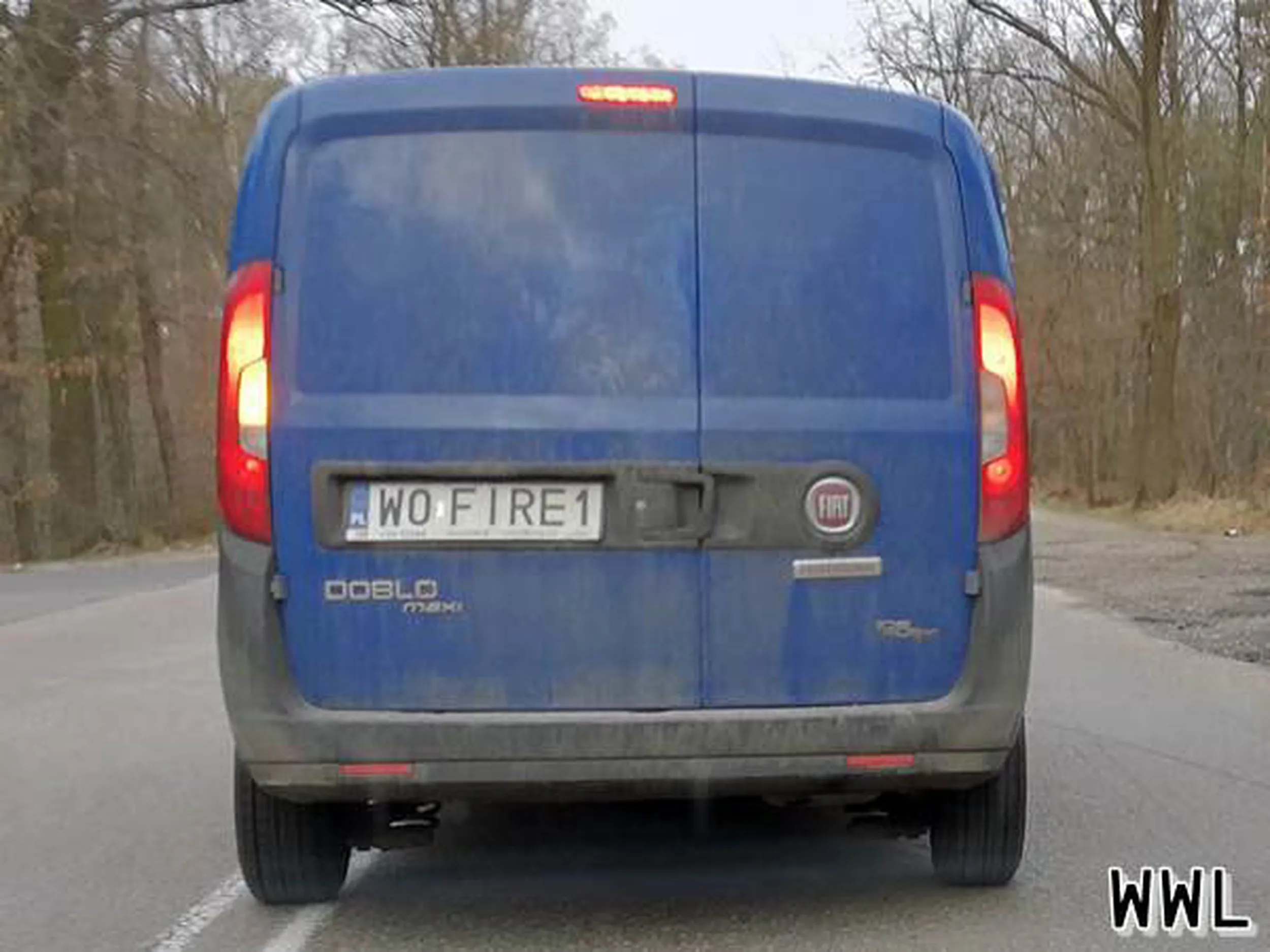 Fajny numer, blacha W0 FIRE1