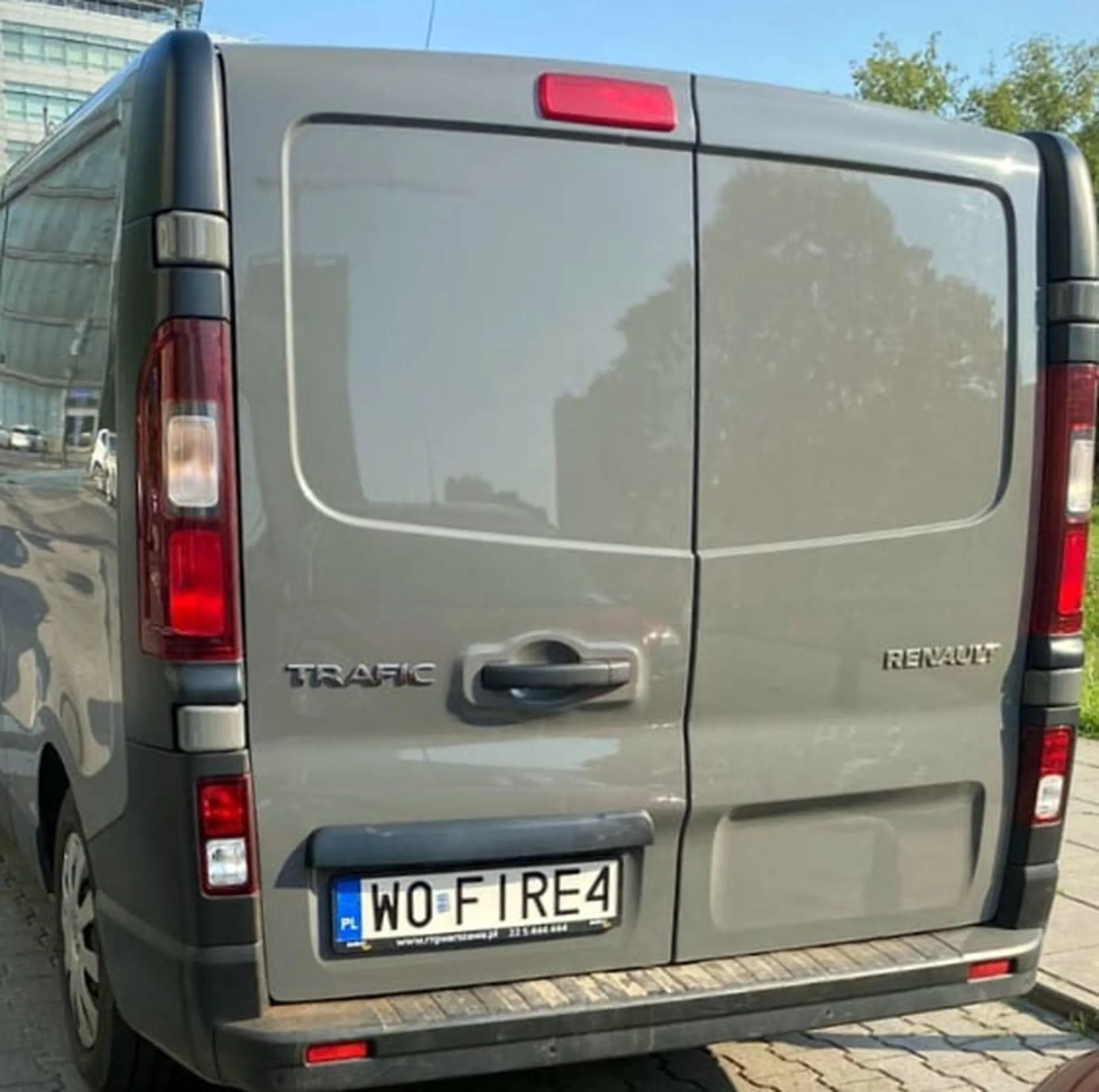 Fajny numer, blacha W0 FIRE4