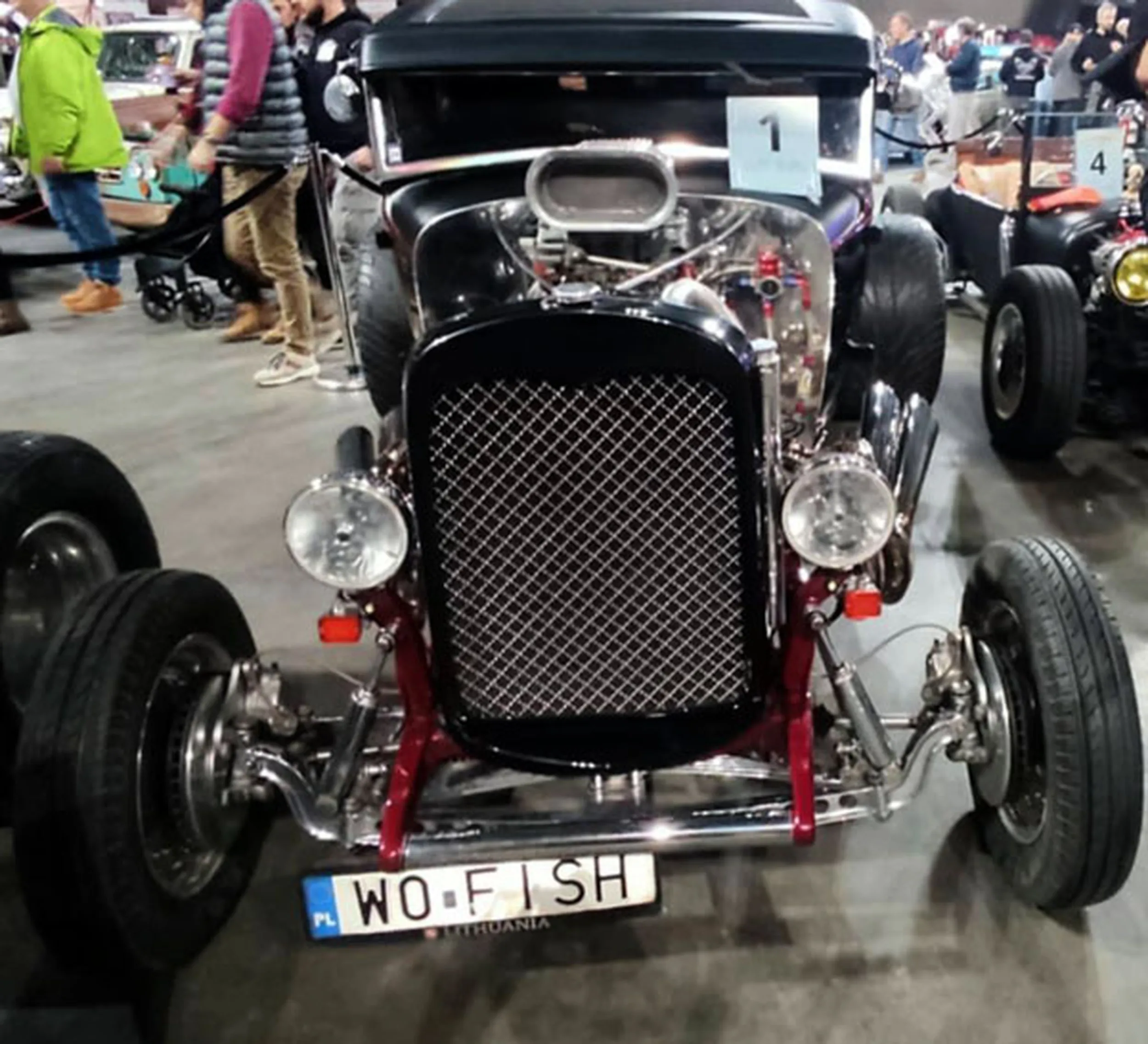 Fajny numer, blacha W0 FISH