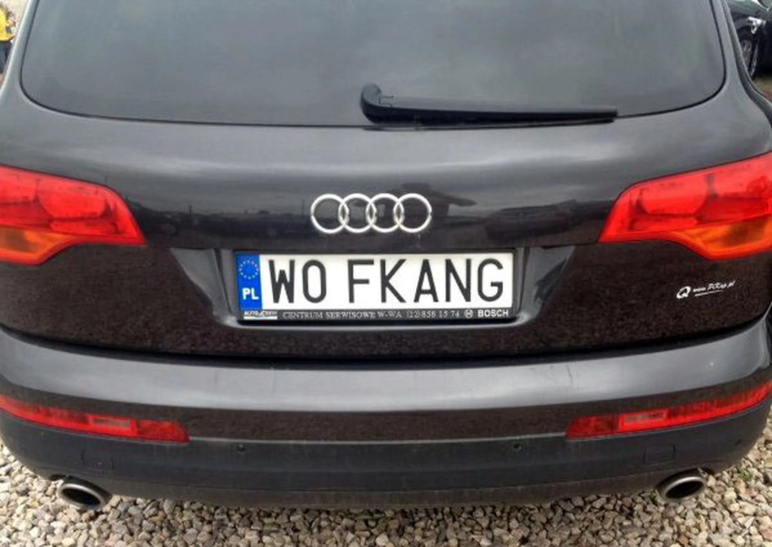 Fajny numer, blacha W0 FKANG